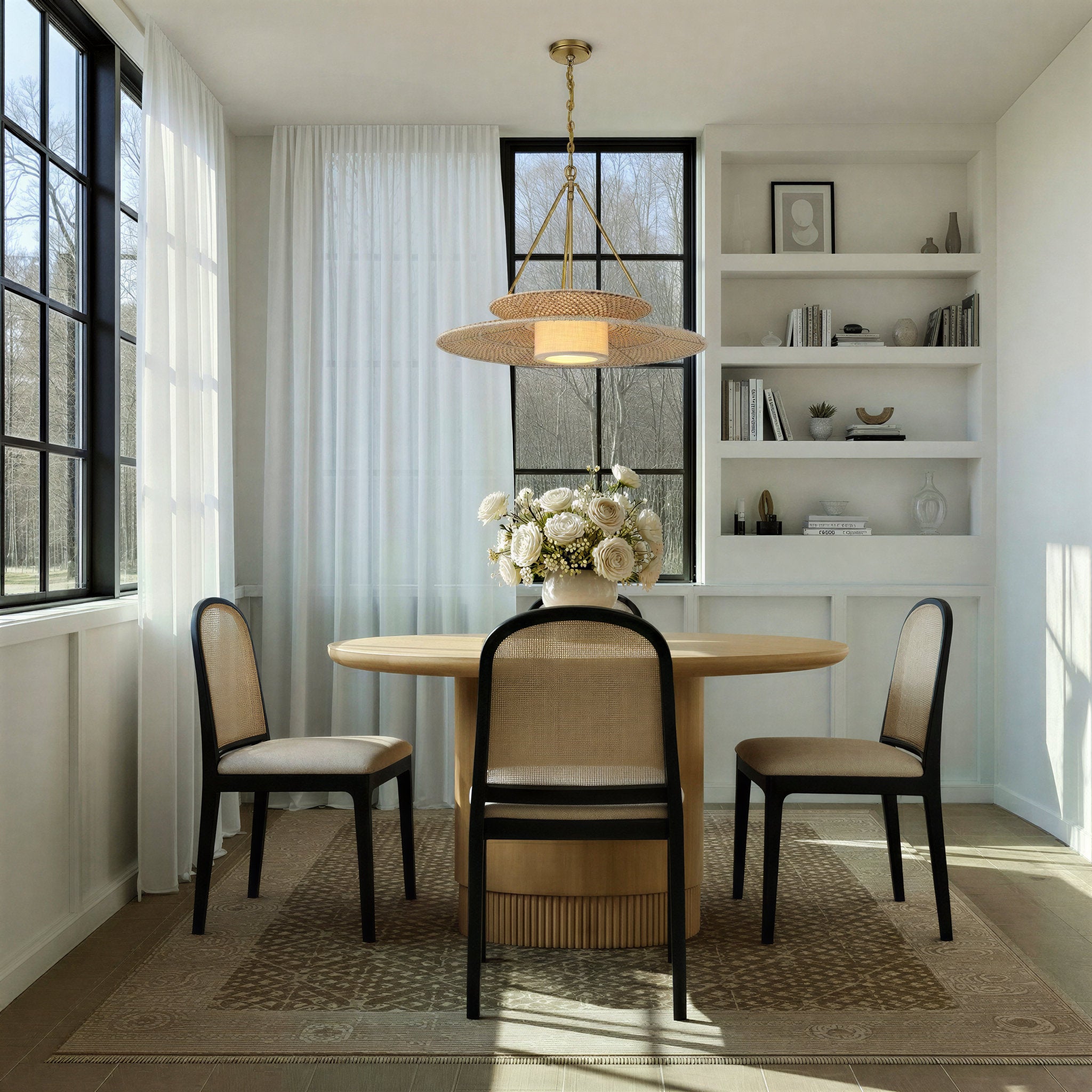 Janipher 29.5'' Soft Gold Chandelier Gold 29.5"W x 22.25"H x 29.5"D