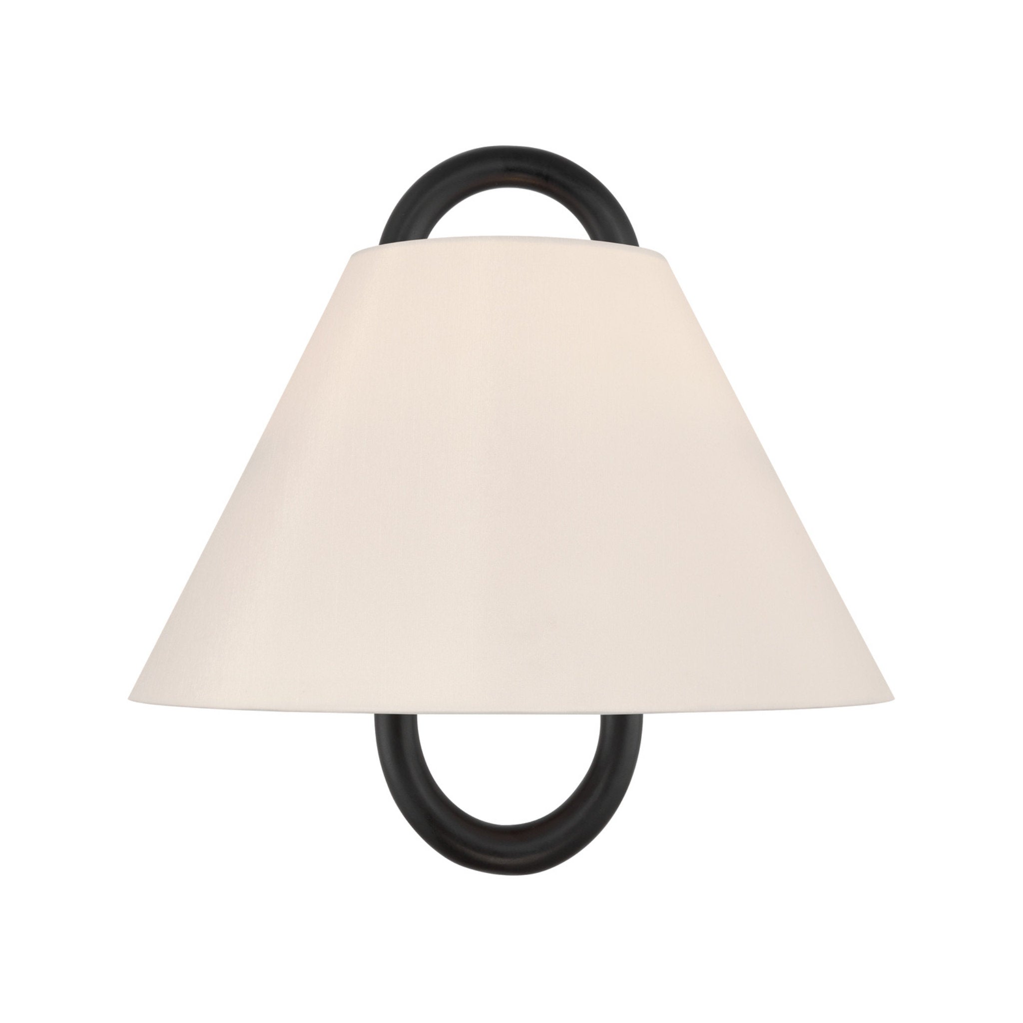Jojo 11.75'' Vibrant Gold + Matte Black Sconce Black 11.75"W x 12.5"H x 5"D