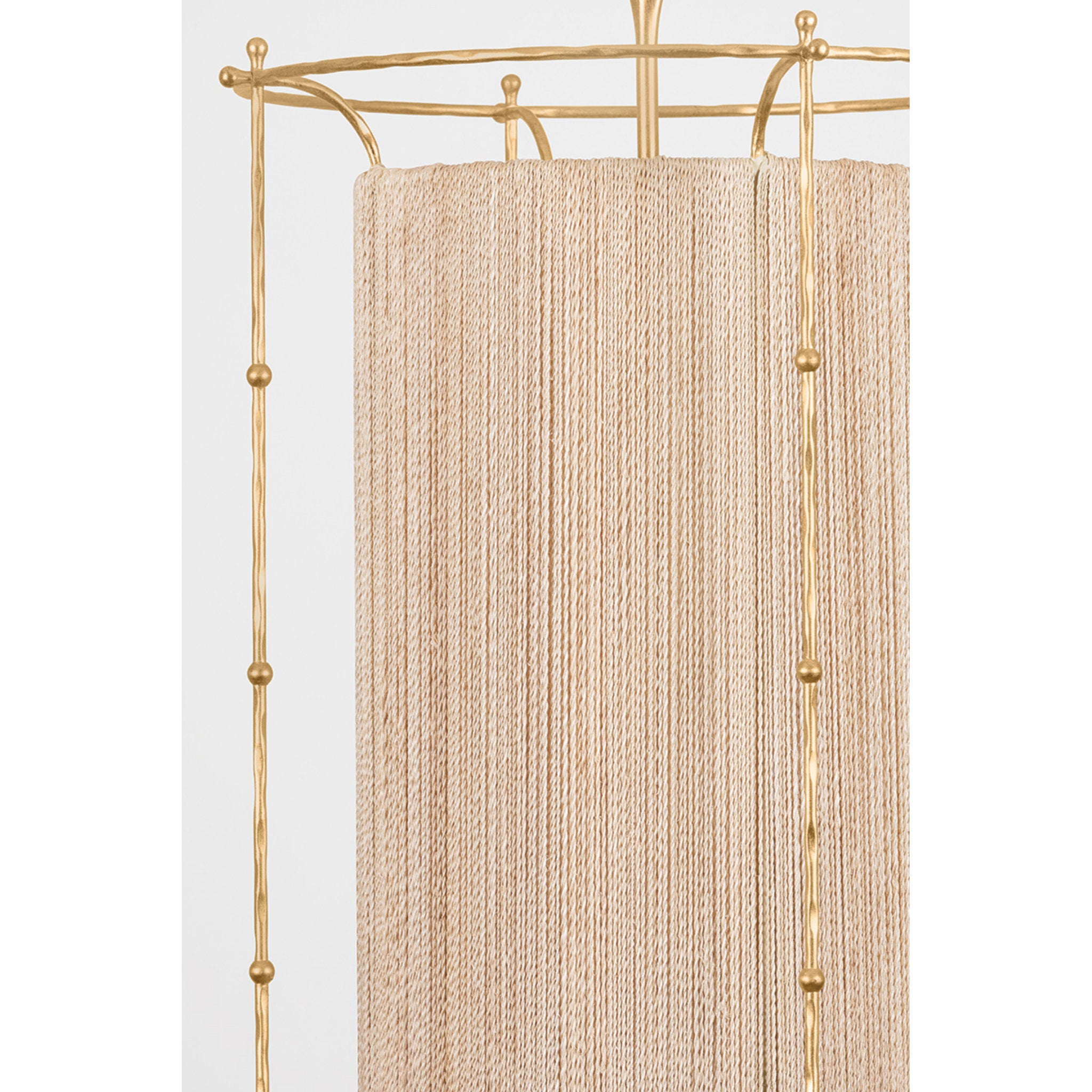 Jones Point 1-Light Lantern in Vintage Gold Leaf 20W x 32.25H