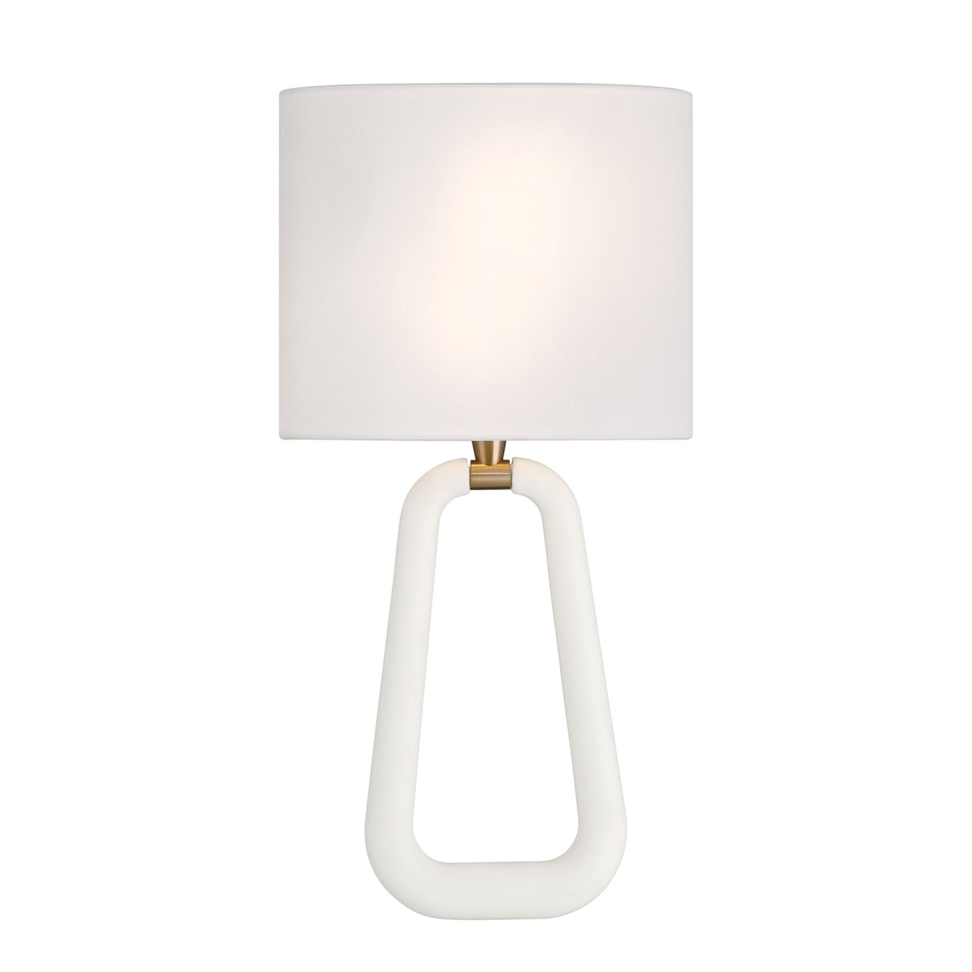 Jori 10'' Aged Brass + Matte White Sconce White 10"W x 19.75"H x 4"D