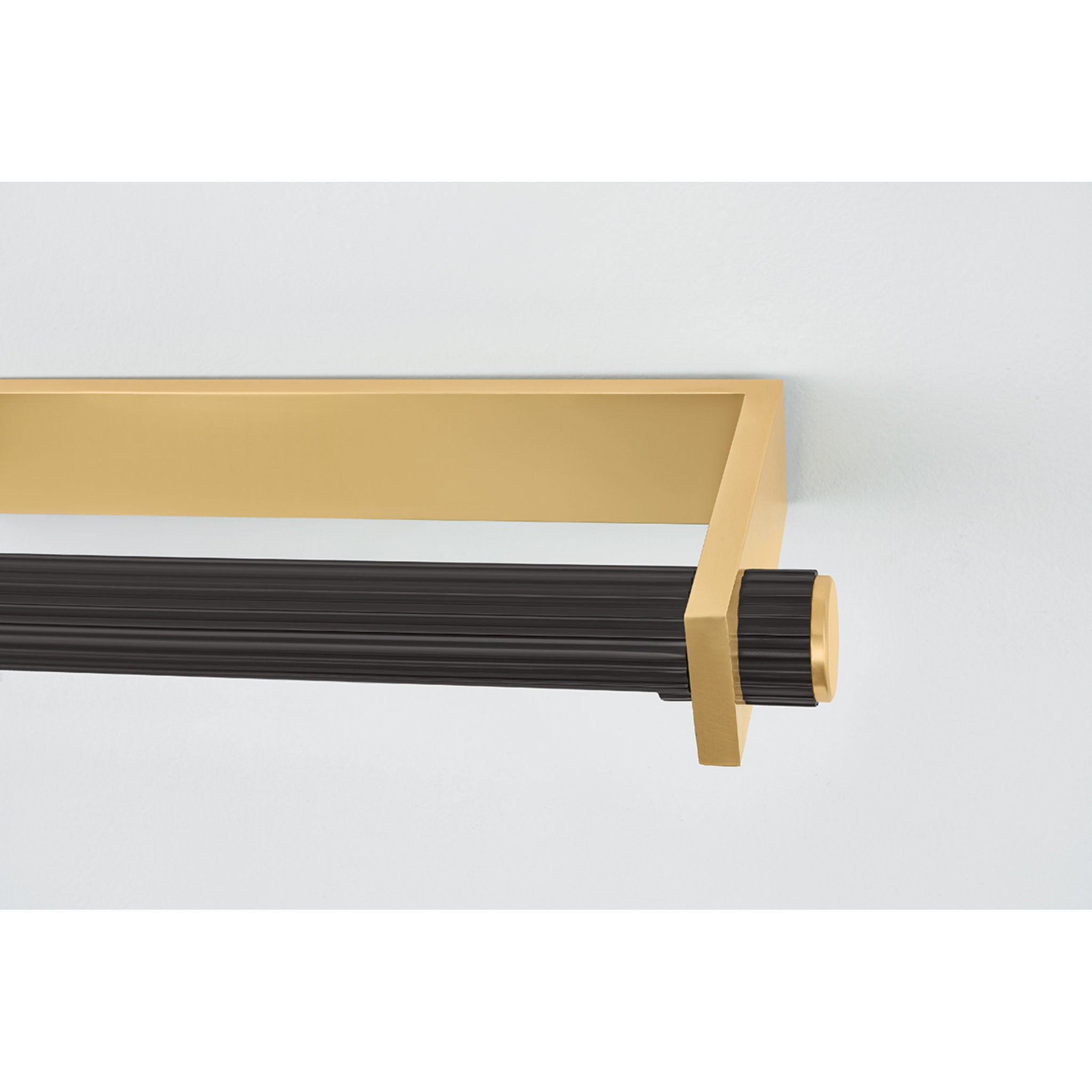 Judd 2-Light Picture Light in Aged Brass 18.5W x 2.5H (1319-AGB/DB)