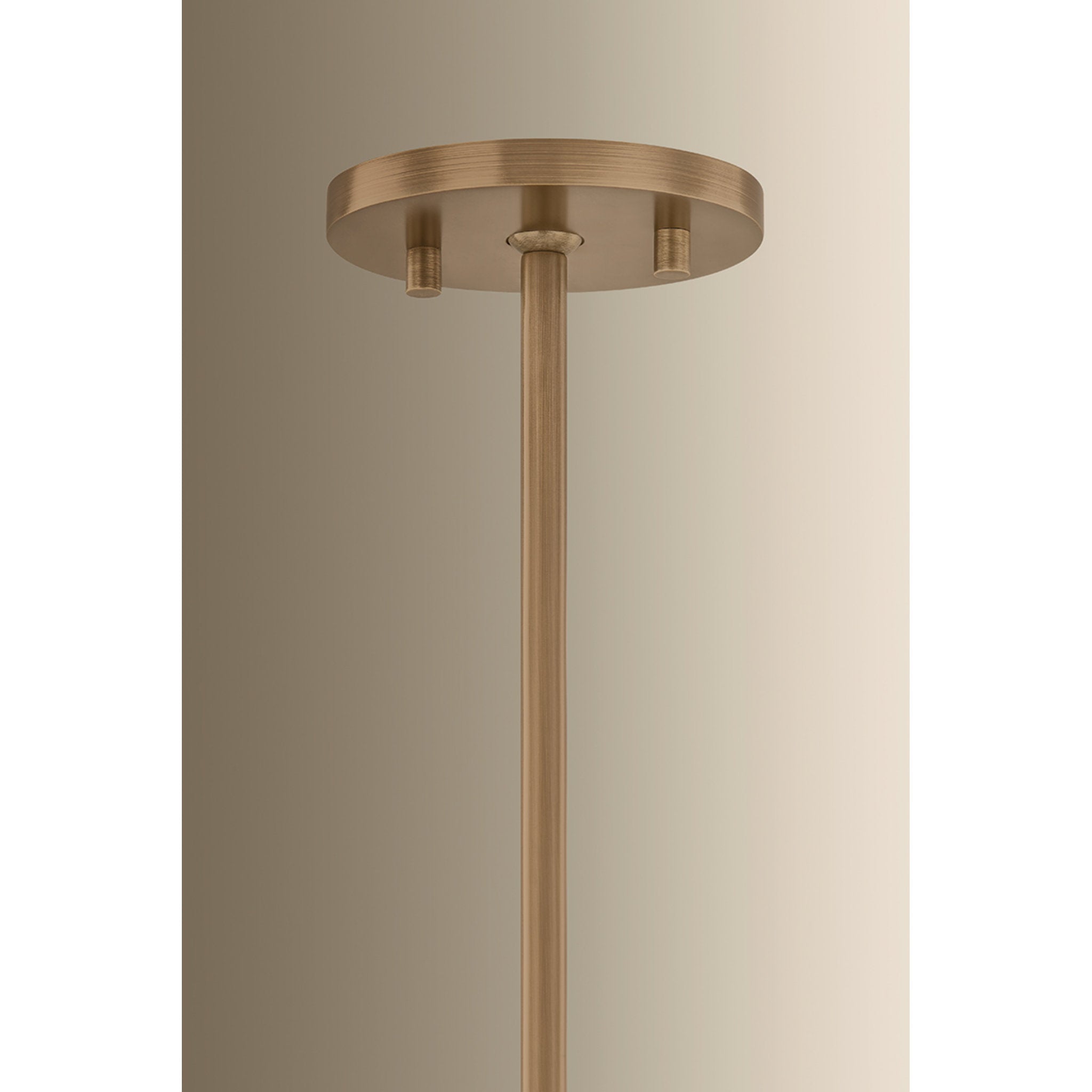 Judson 1-Light Lantern in Patina Brass 10W x 23.5H