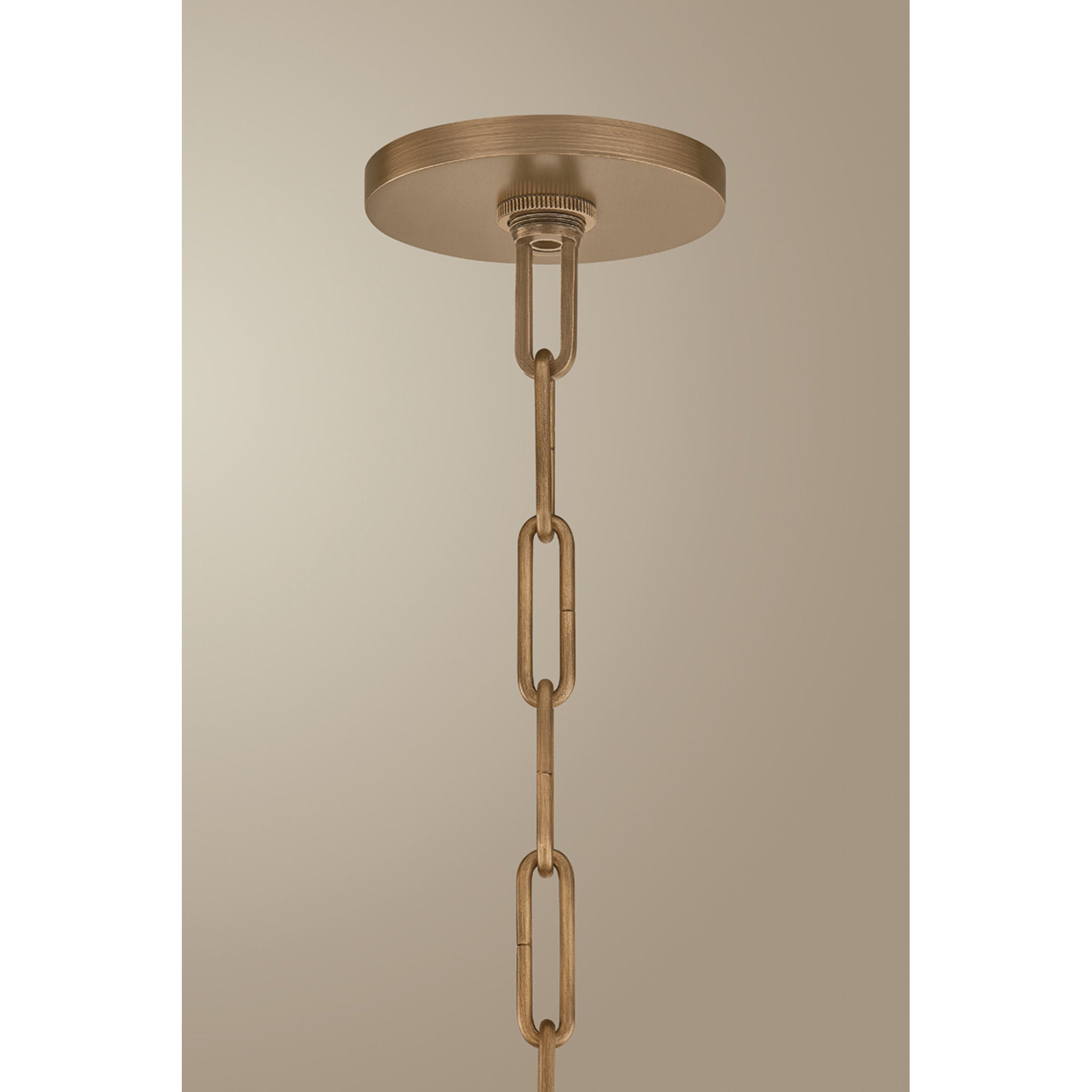Keats 4-Light Pendant in Patina Brass 30W x 24.75H
