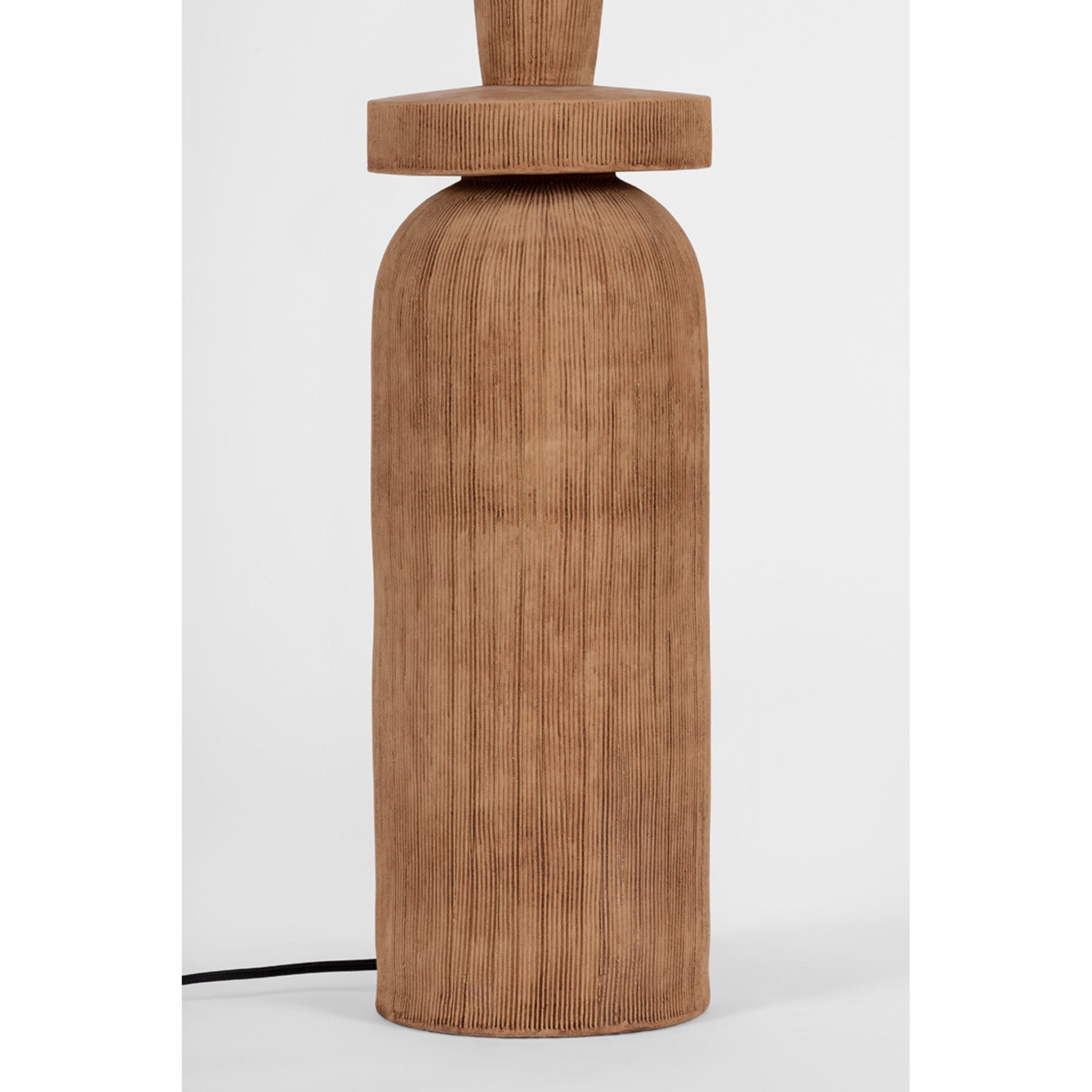 Kinloch 1-Light Floor Lamp in Bronze Leaf 24W x 64H