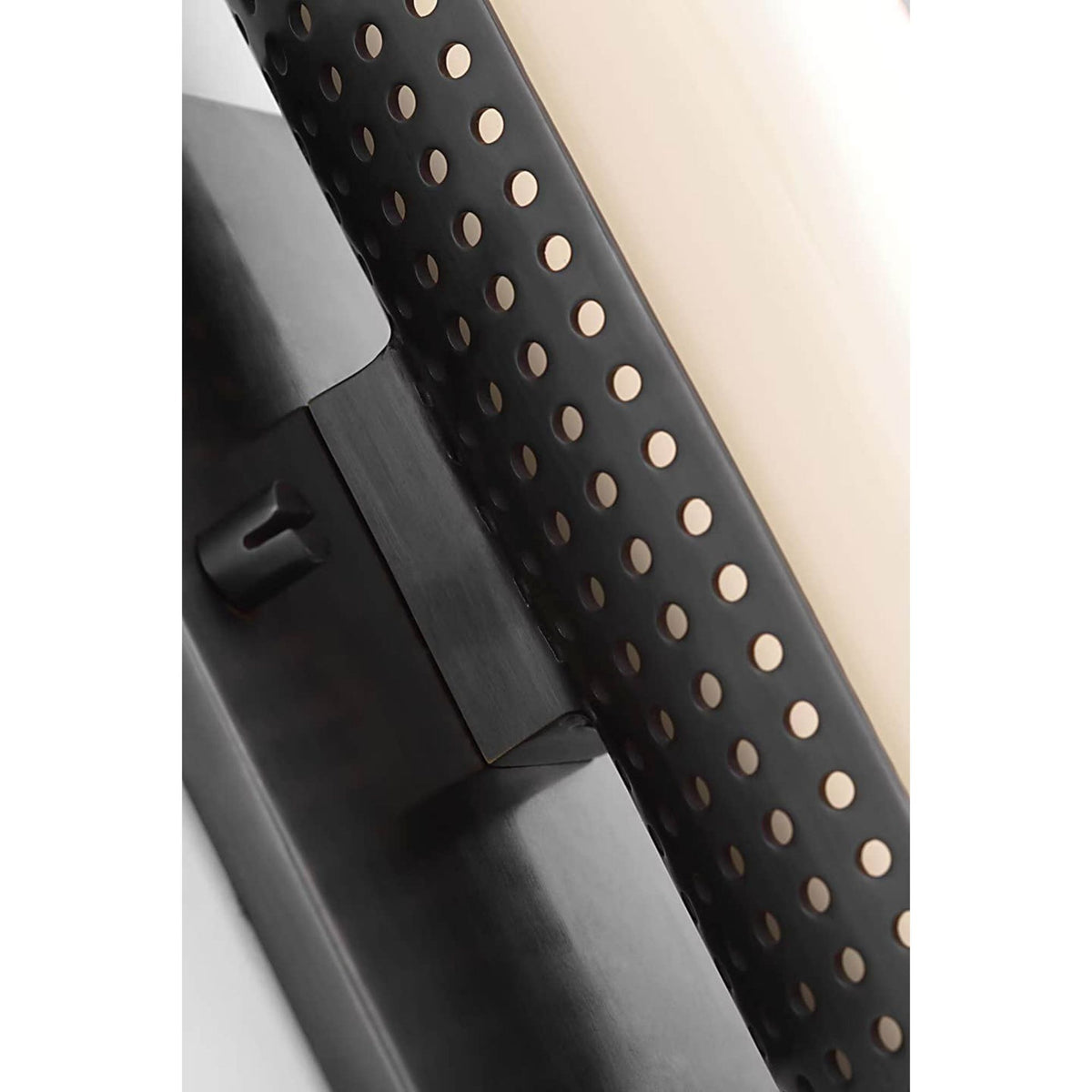 Kelly Wearstler Precision 28" Bath Light in Bronze with White Glass W4.25" x H28" x E2.75"