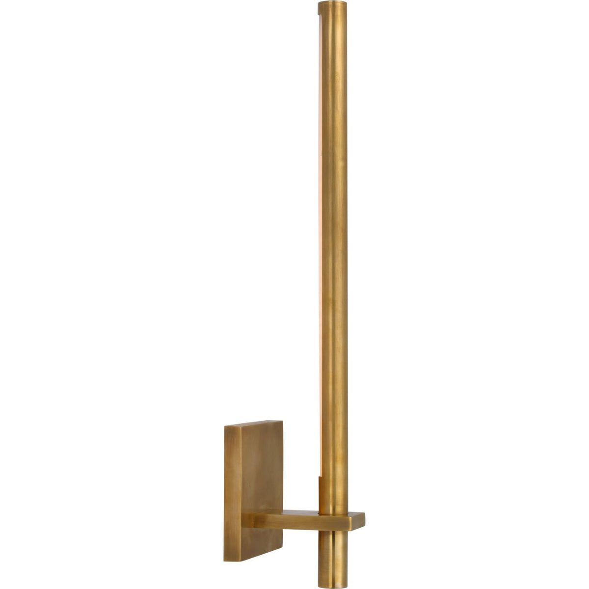 Kelly Wearstler Axis Medium Sconce in Antique-Burnished Brass W4.5" x H19.75" x E4"