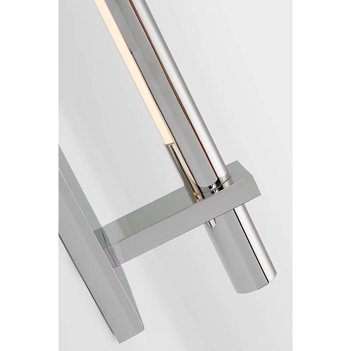 Kelly Wearstler Axis Medium Sconce in Polished Nickel W4.5" x H19.75" x E4"