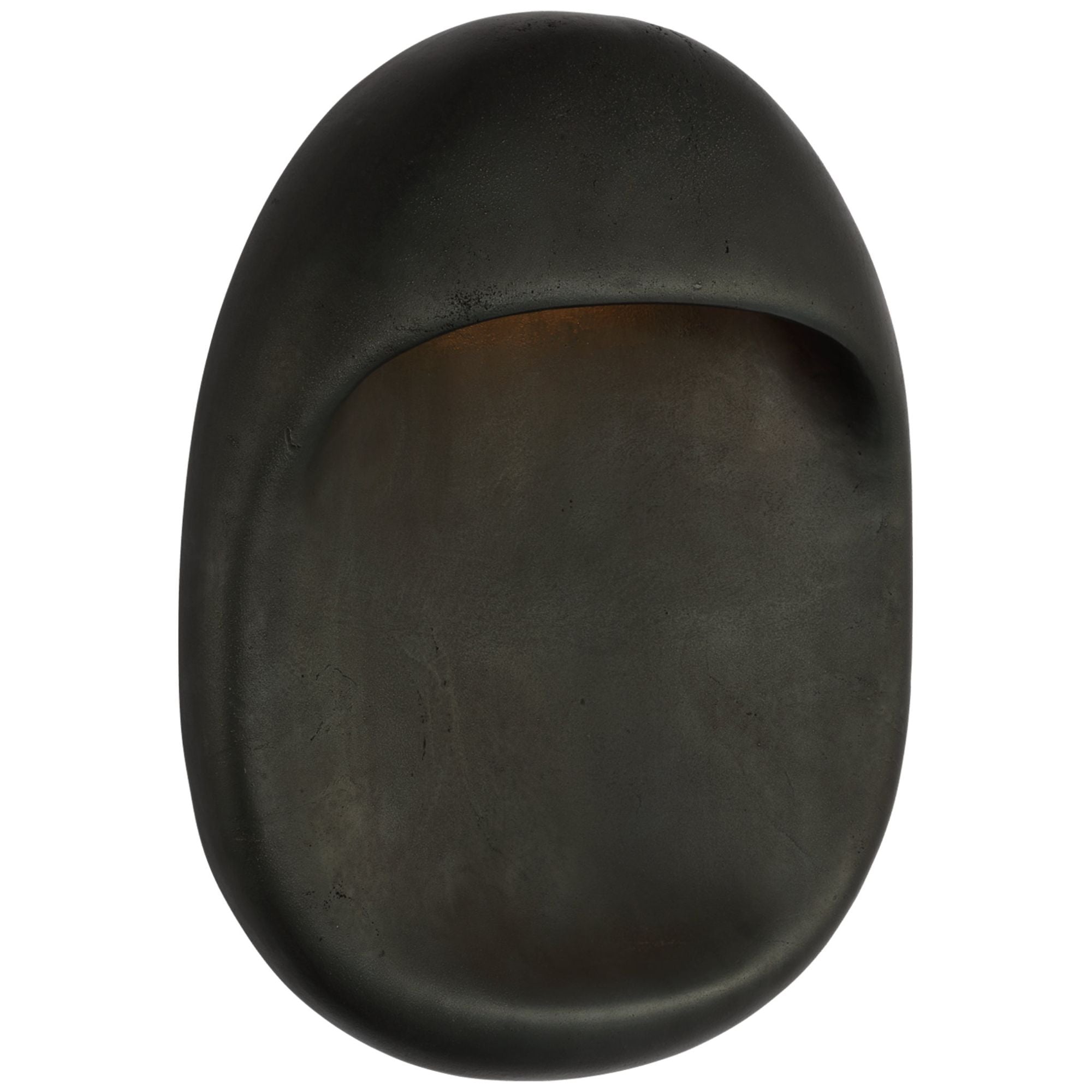 Kelly Wearstler Esculpa 14" Rounded Wall Light in Museum Bronze W12" x H14"