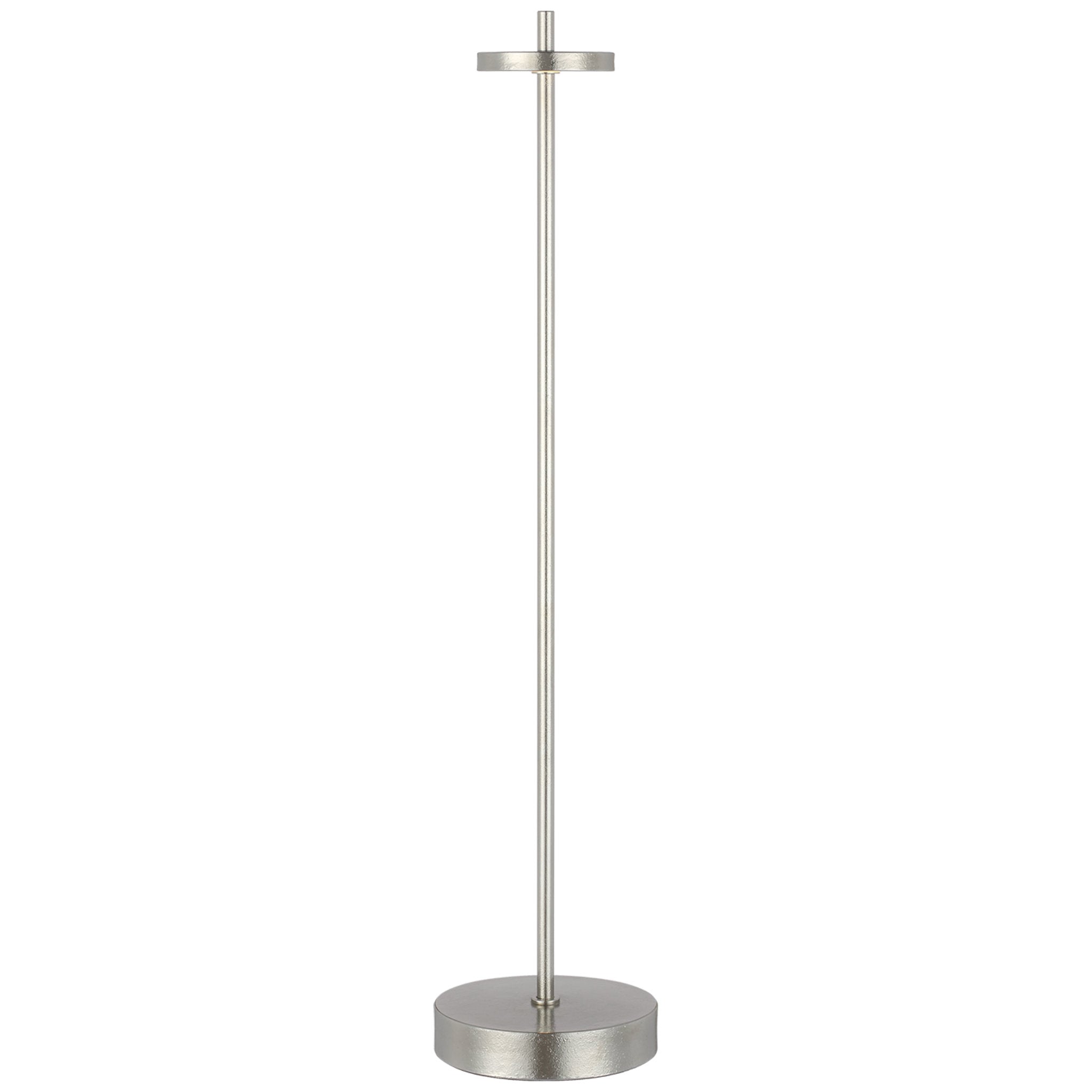 Kelly Wearstler Sene 23" Rechargeable Table Lamp in Museum Nickel W5" x H23"