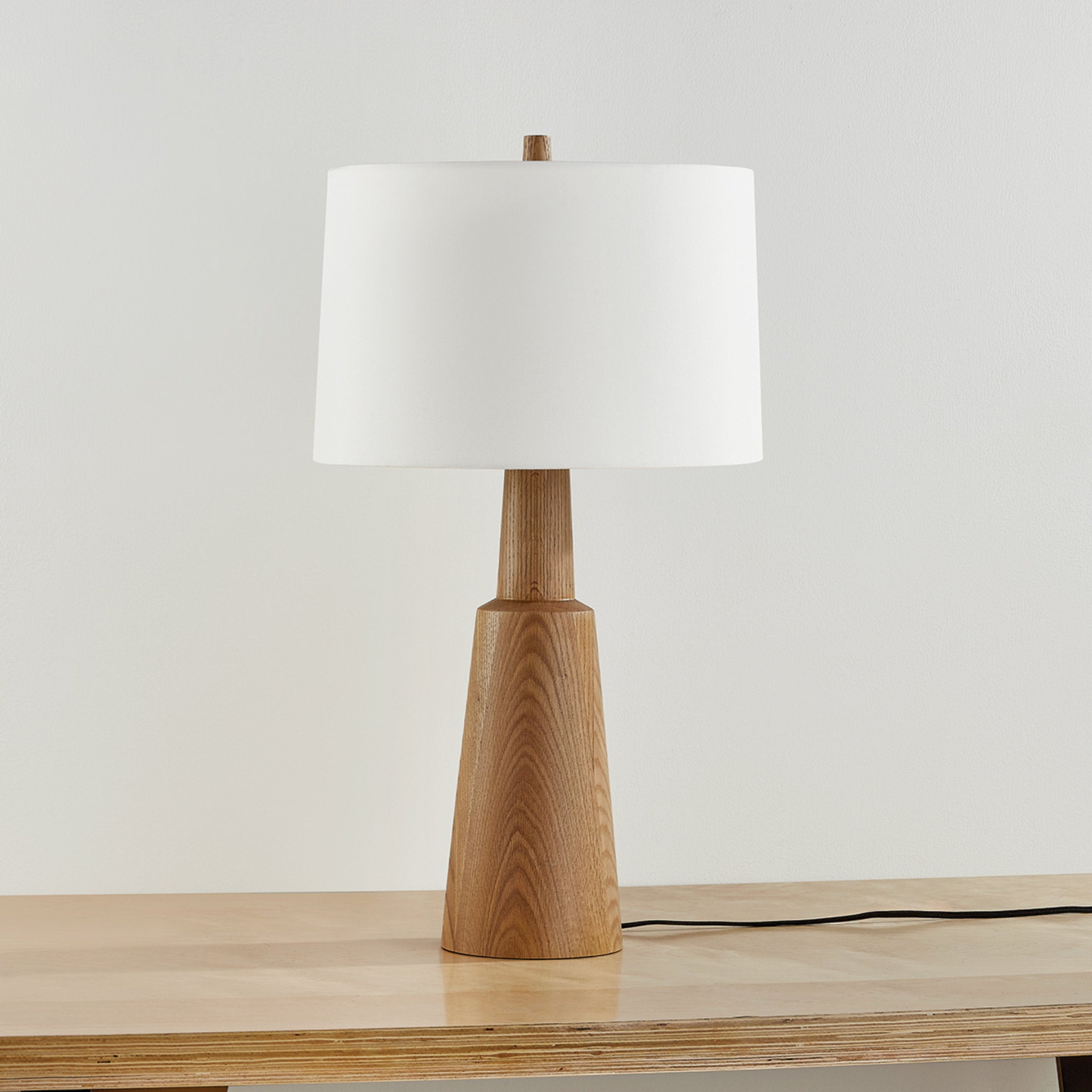 Dennis 1-Light Table Lamp in Aged Brass 17W x 30.5H