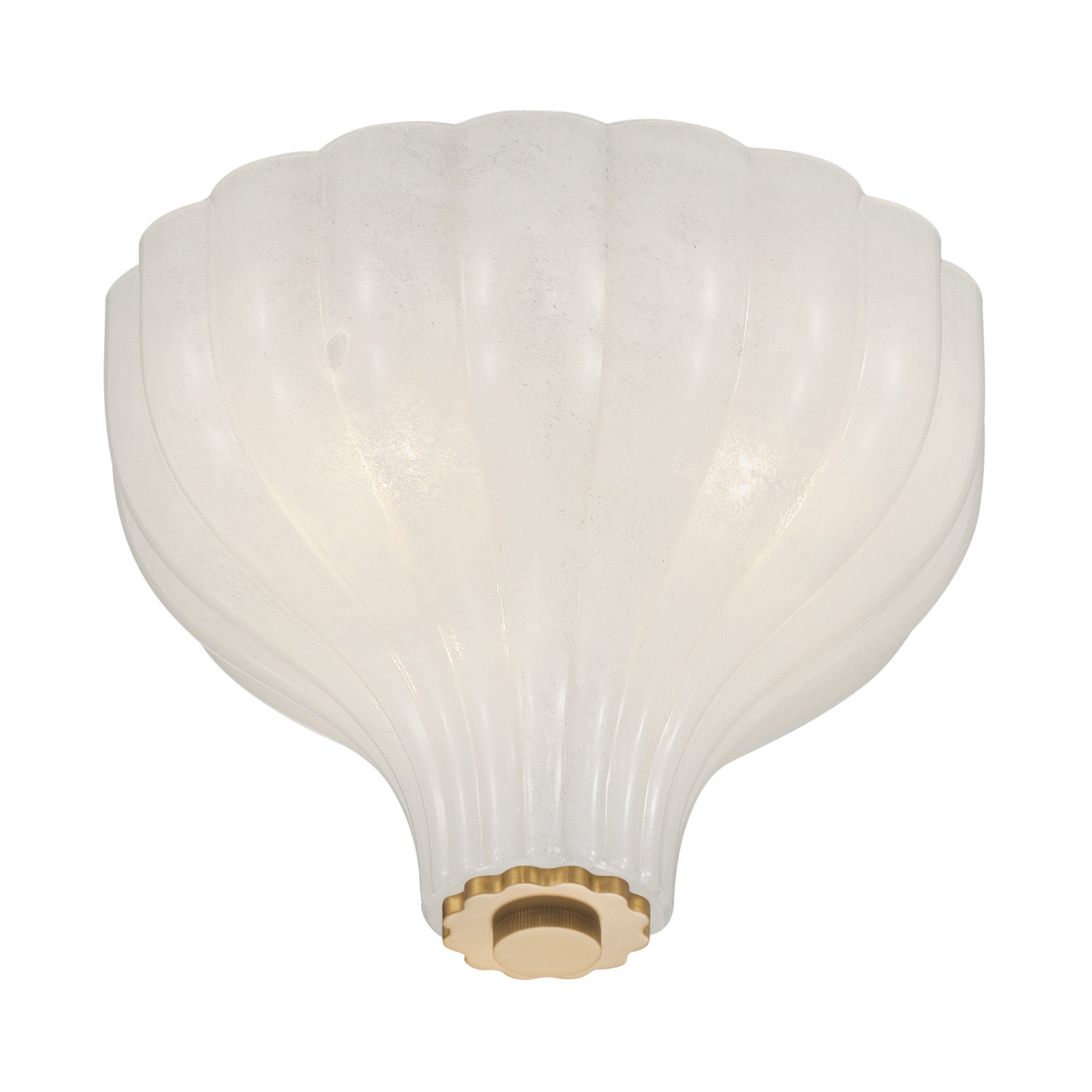 Layton 9.75'' Luxe Gold Semi Flush Mount Gold 9.75"W x 8"H x 9.75"D