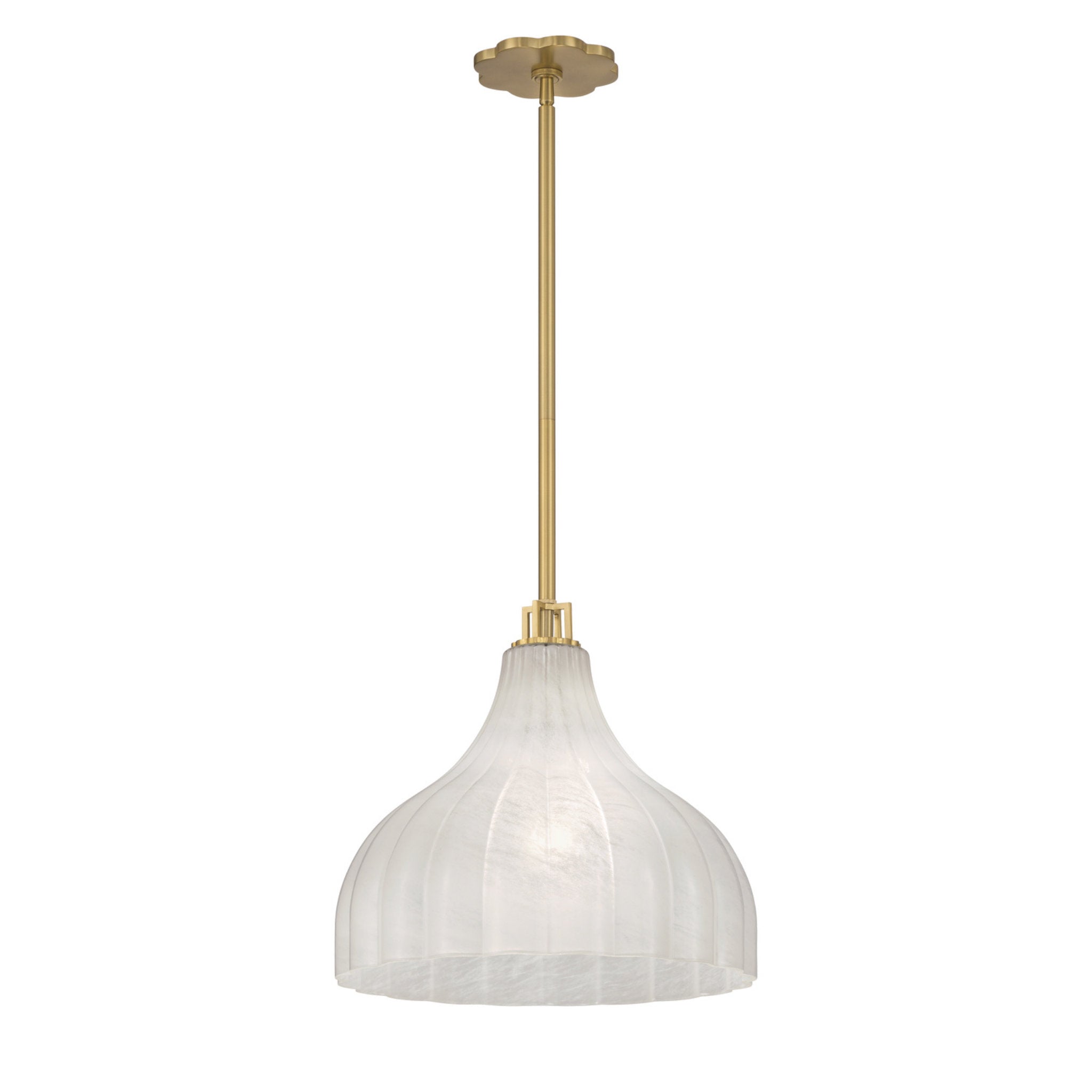 Layton 15'' Luxe Gold Pendant Gold 15"W x 13.75"H x 15"D