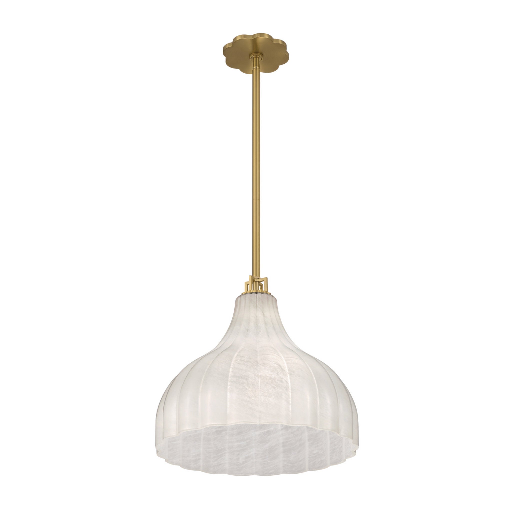 Layton 15'' Luxe Gold Pendant Gold 15"W x 13.75"H x 15"D