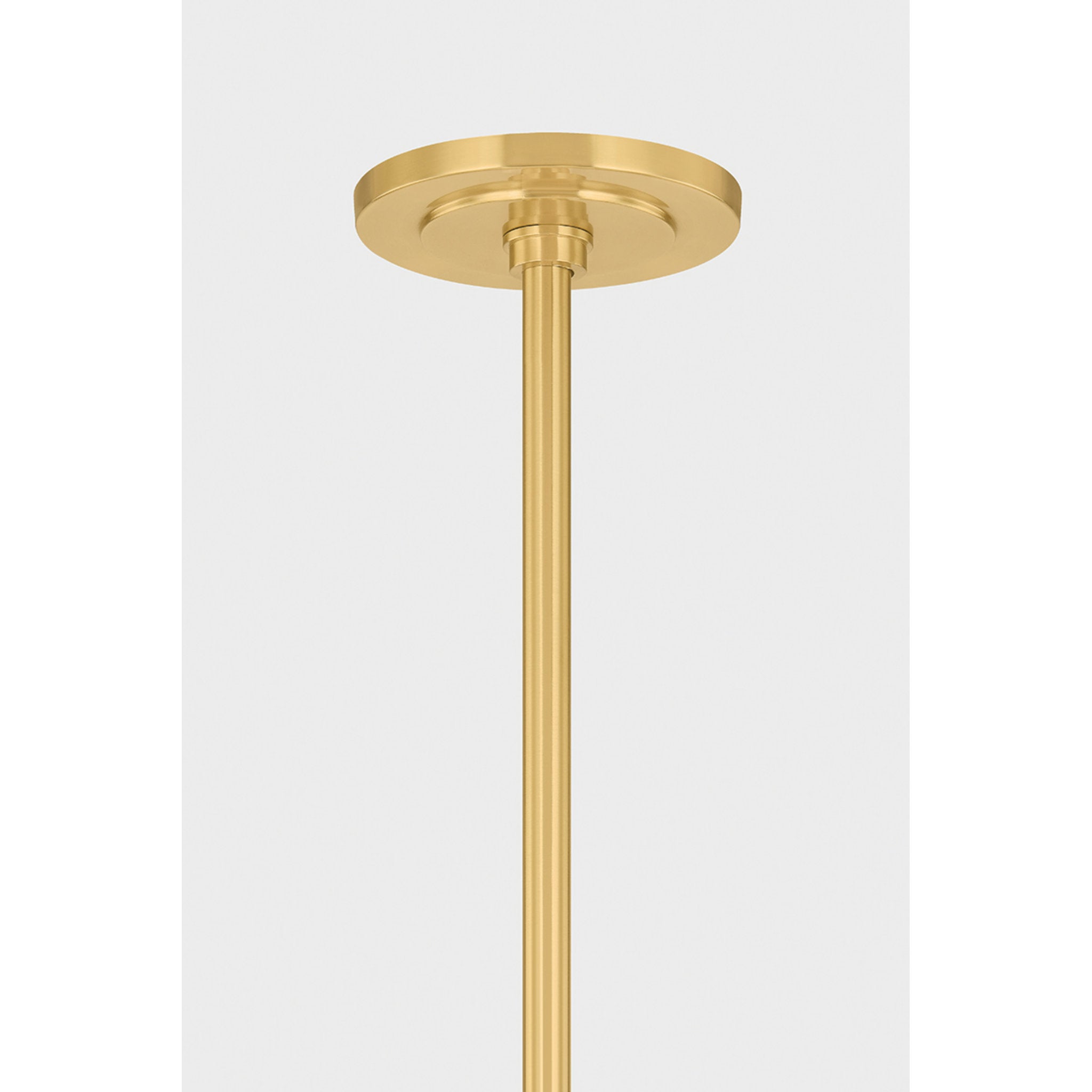 Levin 6-Light Chandelier in Aged Brass 54W x 21.25H