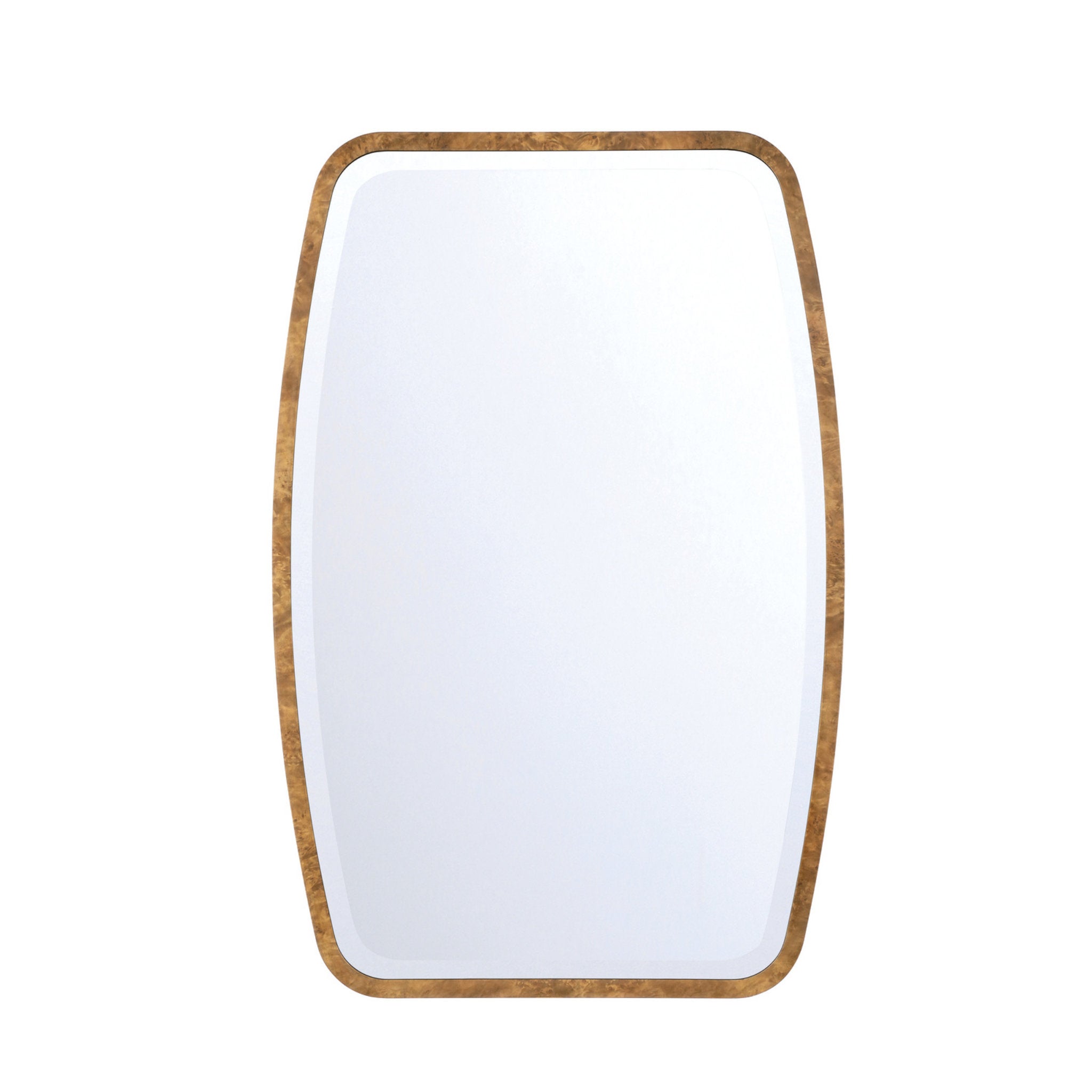 Lindee 24'' Wood Veneer Mirror Wood 24"W x 36"H x 1"D