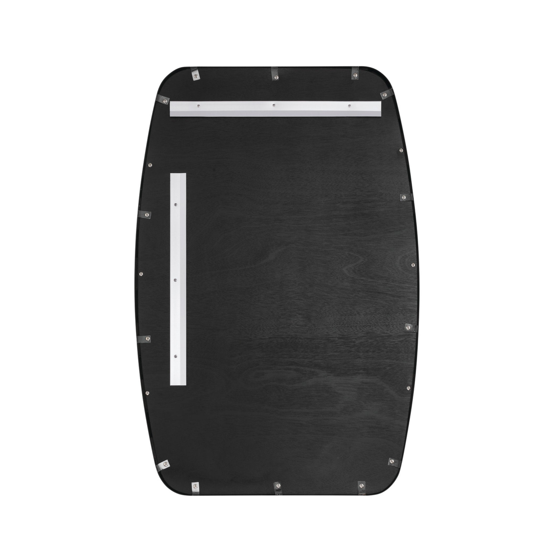 Lindee 24'' Wood Veneer Mirror Wood 24"W x 36"H x 1"D