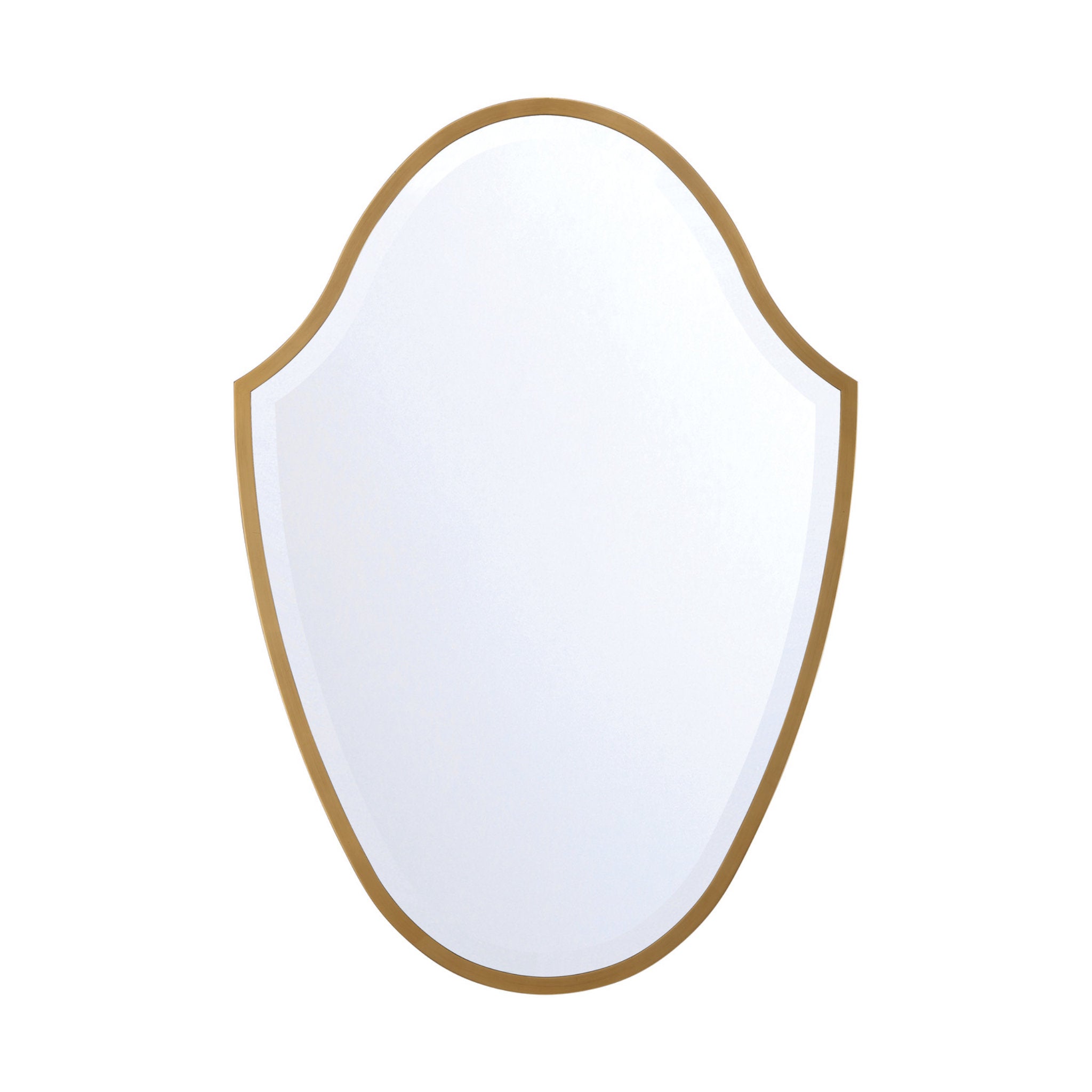 Lindee 28'' Antique Gold Mirror Gold 28"W x 40"H x 1"D