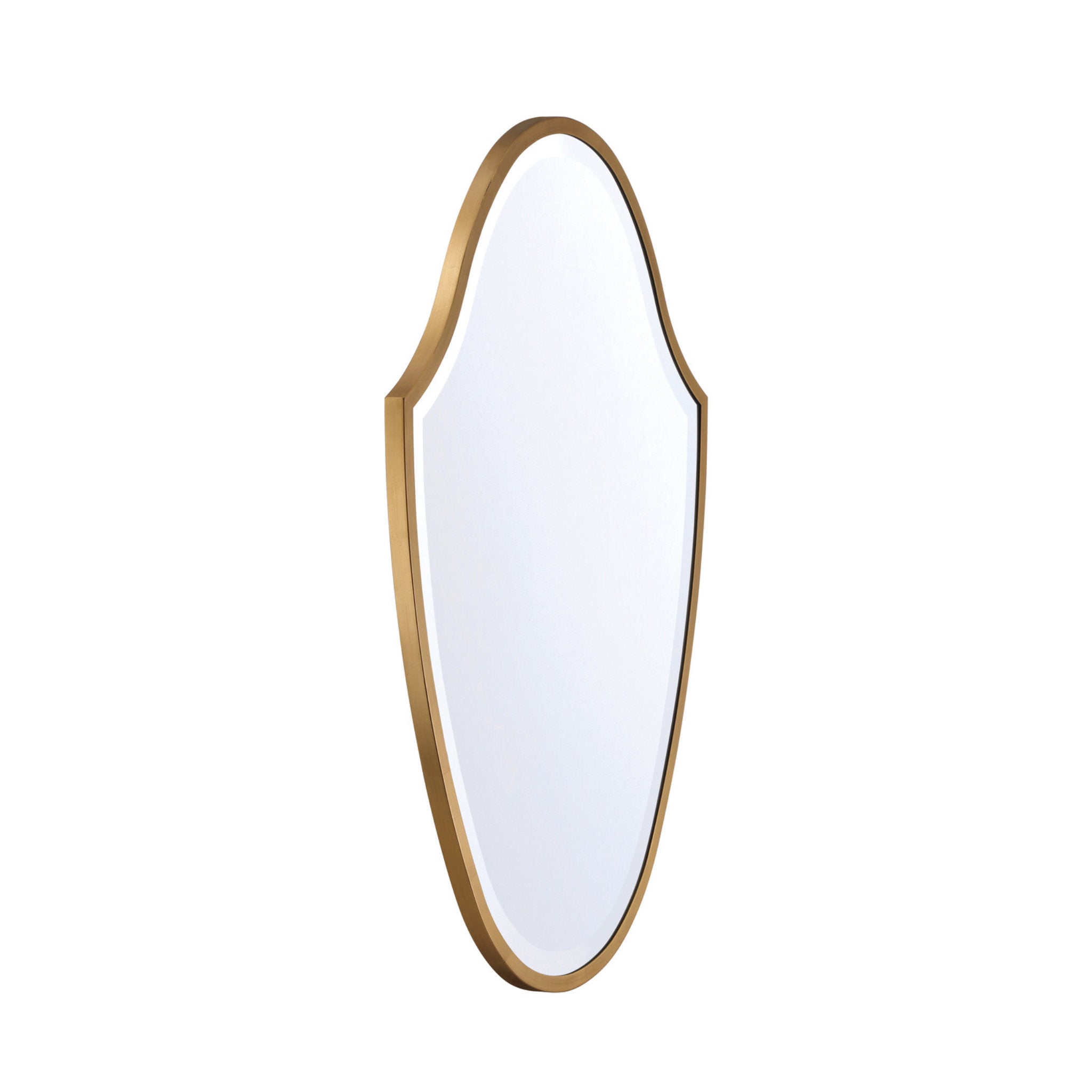 Lindee 28'' Antique Gold Mirror Gold 28"W x 40"H x 1"D