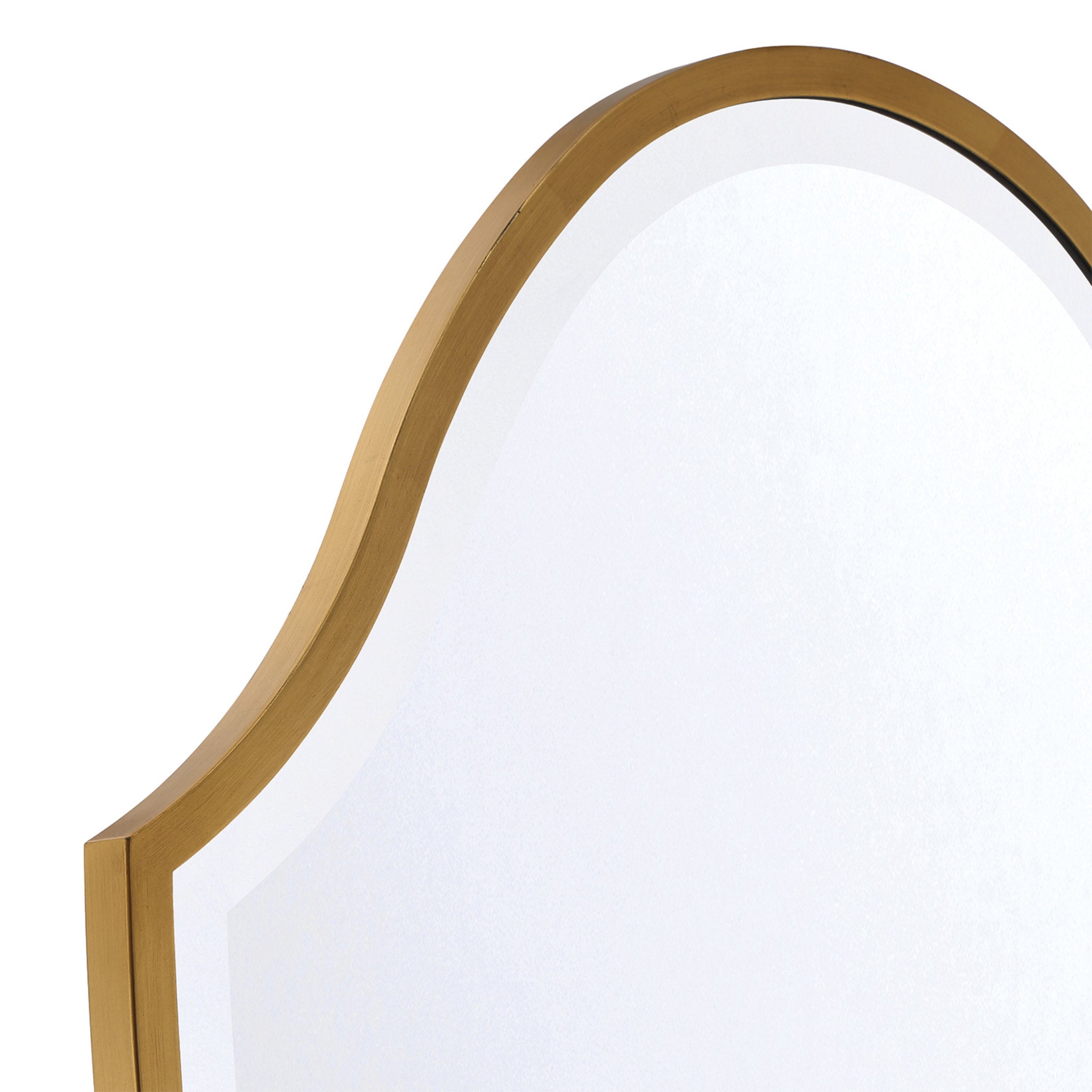 Lindee 28'' Antique Gold Mirror Gold 28"W x 40"H x 1"D