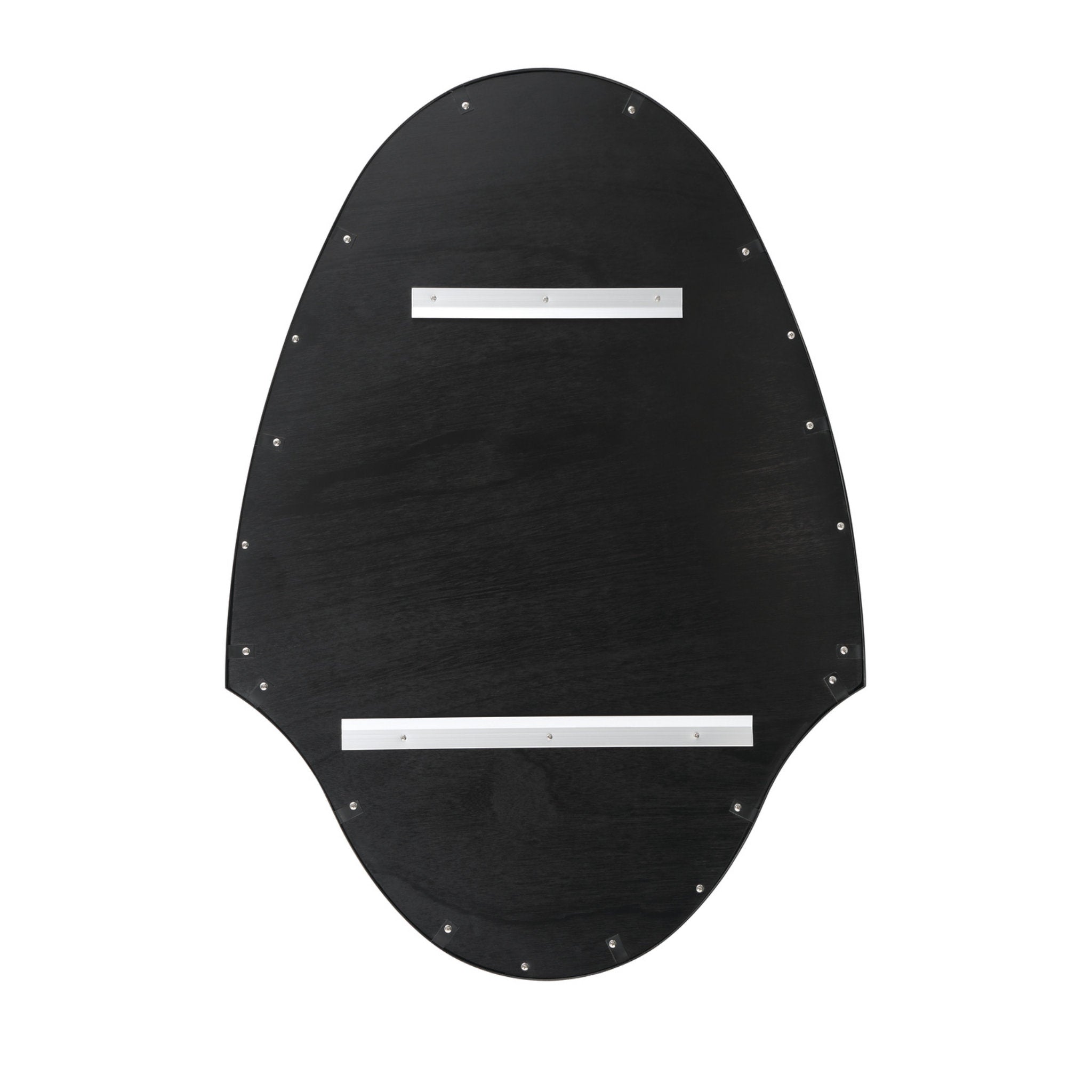 Lindee 28'' Matte Black Mirror Black 28"W x 40"H x 1"D