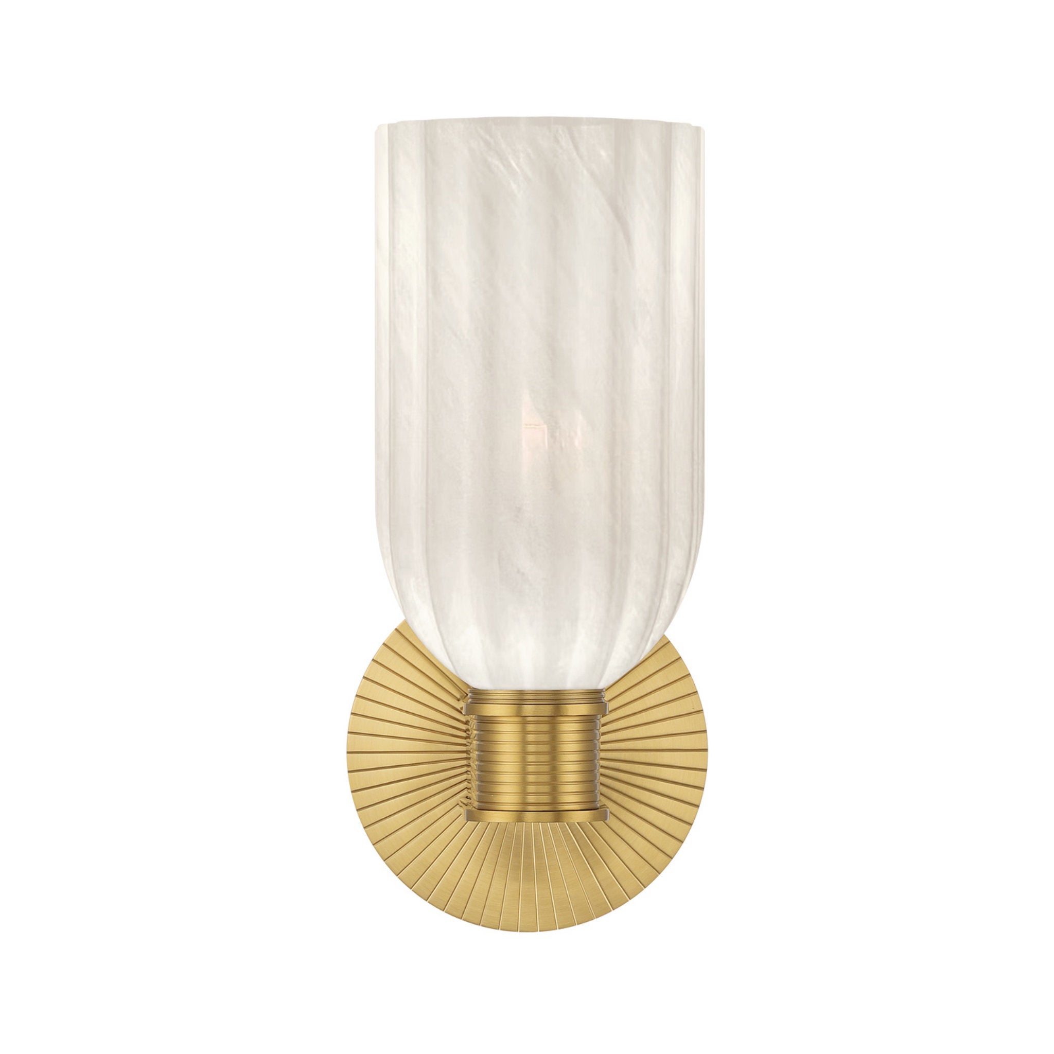 Lotus 5'' Luxe Gold Sconce Gold 5"W x 11"H x 7"D