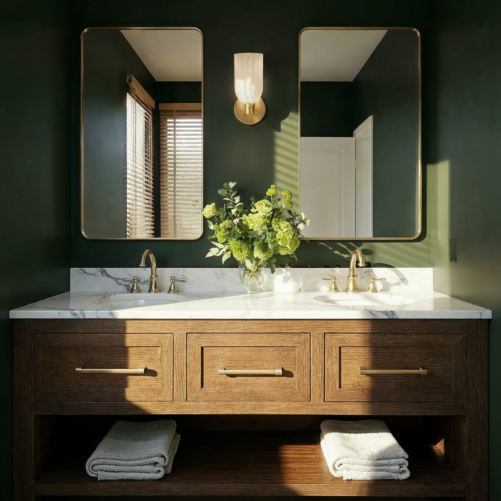 Lotus 5'' Luxe Gold Sconce Gold 5"W x 11"H x 7"D