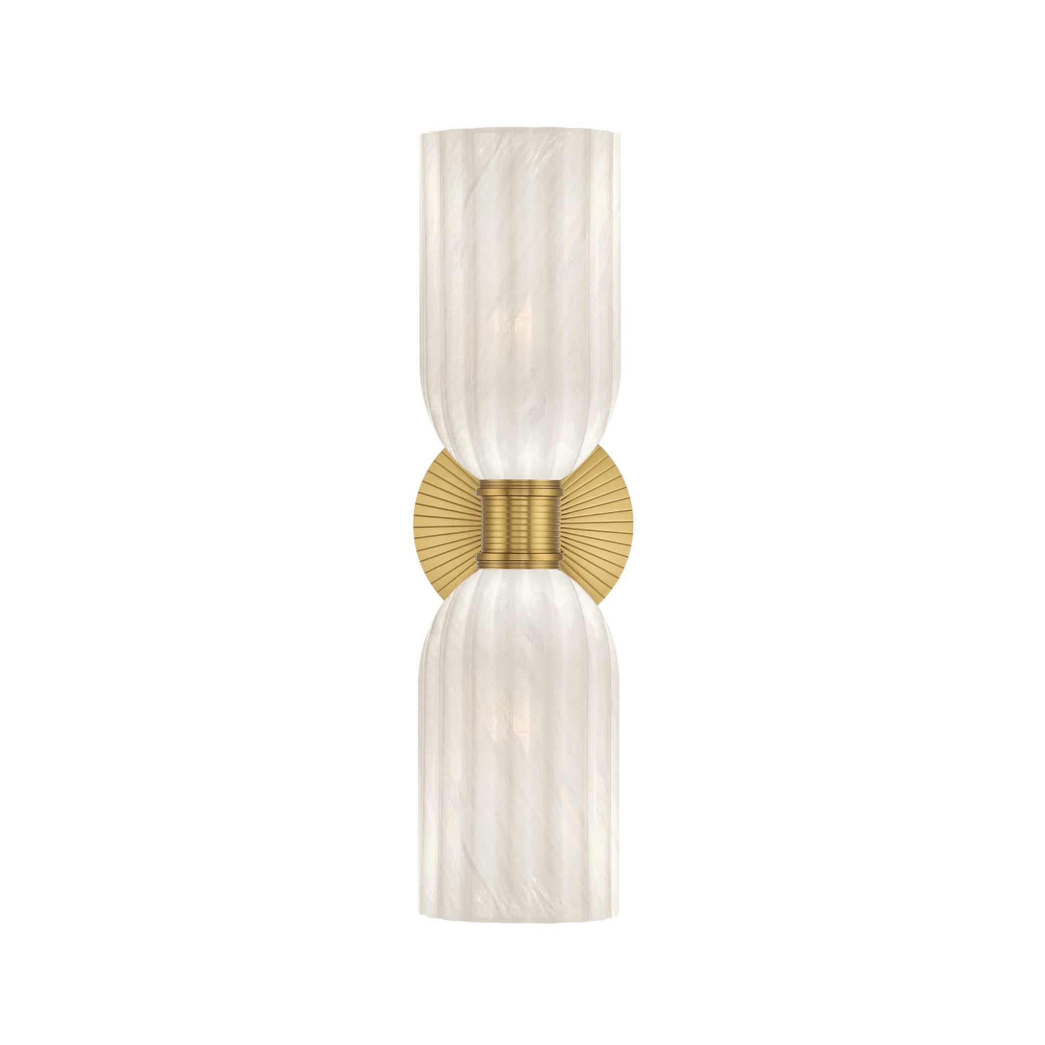 Lotus 5'' Luxe Gold Sconce Gold 5"W x 17"H x 7"D