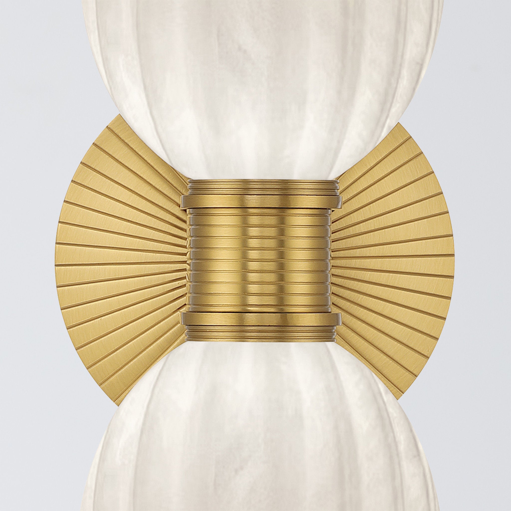Lotus 5'' Luxe Gold Sconce Gold 5"W x 17"H x 7"D
