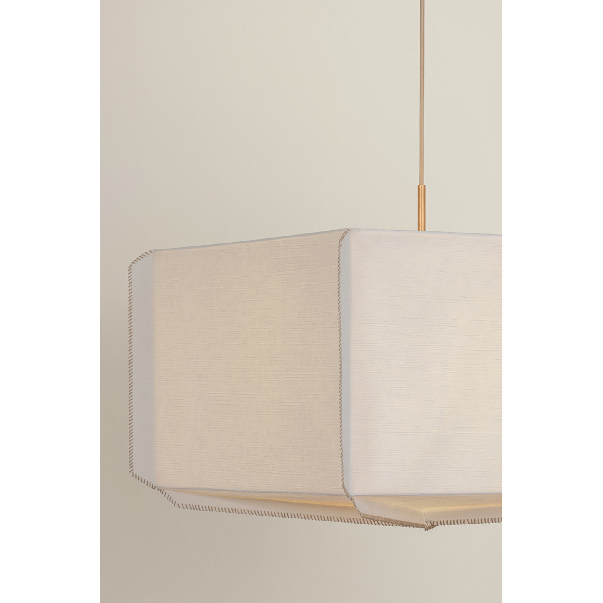 Louise 3-Light Pendant in Patina Gold Leaf by Augusta Hoffman 25L x 25W x 18.25H