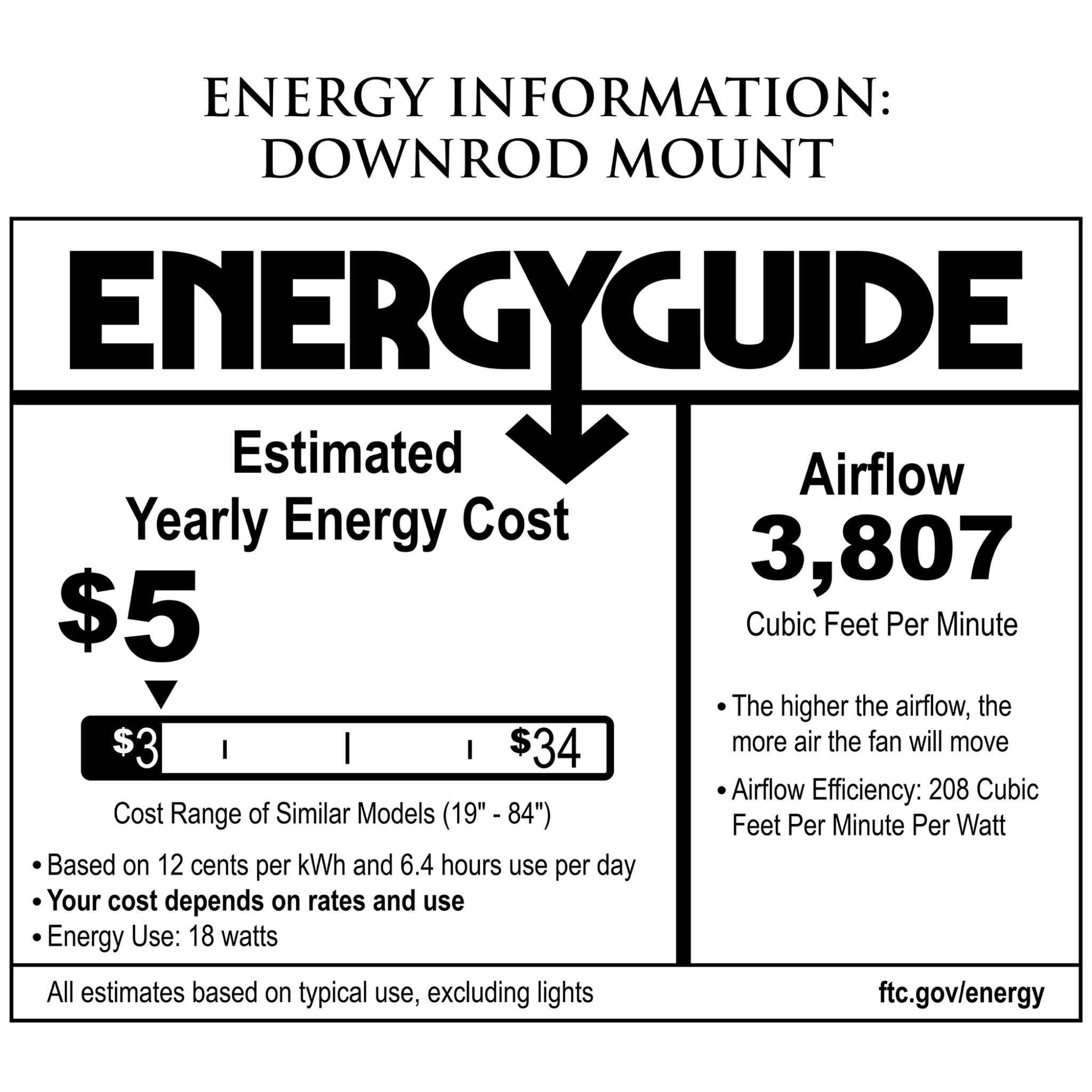 Maverick 52" Ceiling Fan in Matte Black w/ Dark Walnut Blade D:52'' H:11 11/16''