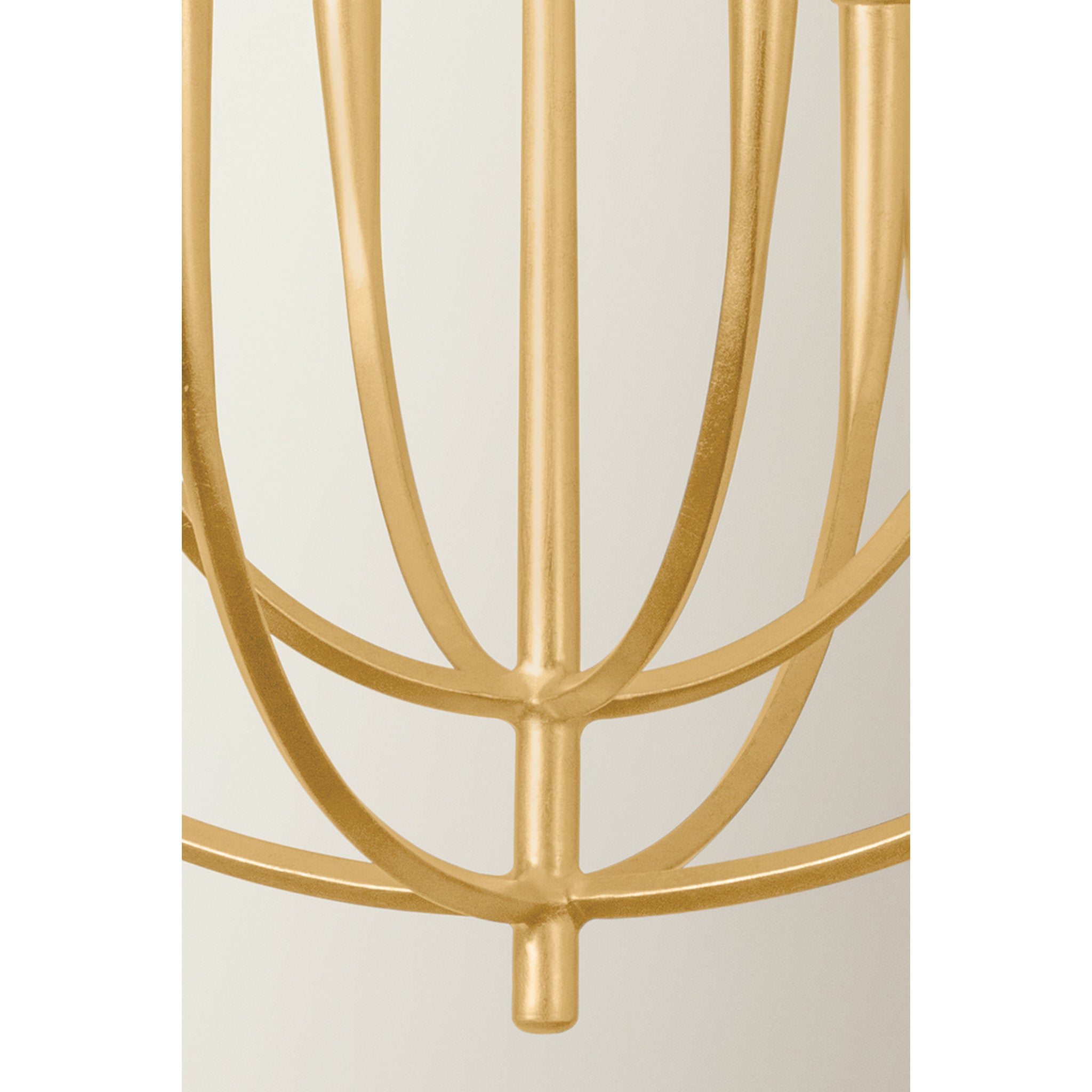 Maywood 8-Light Chandelier in Vintage Gold Leaf 33.5W x 24.5H