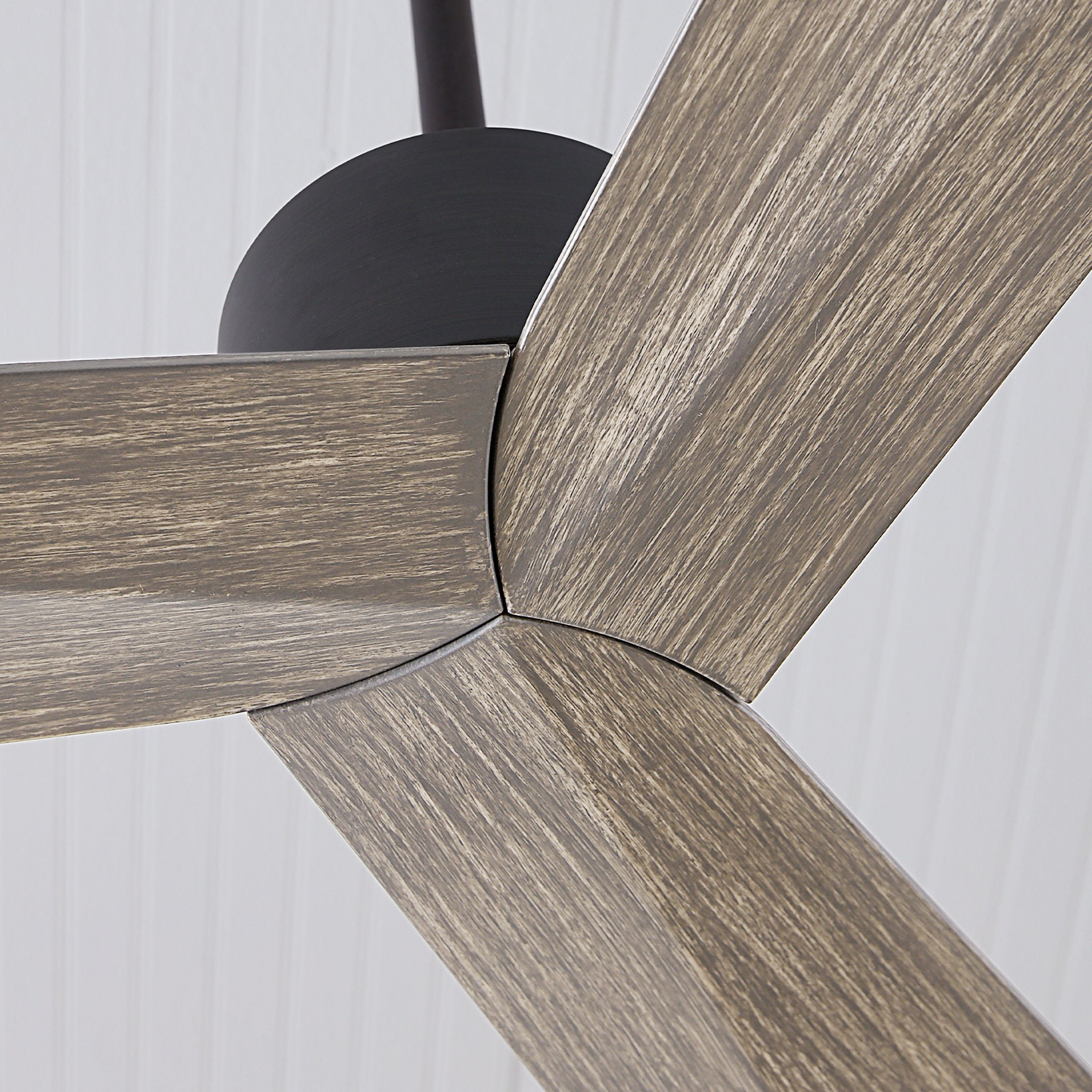 Sean Lavin Adler 60" Ceiling Fan in Aged Pewter w/ Light Grey Weathered Oak Blade D:60'' H:12 1/2''