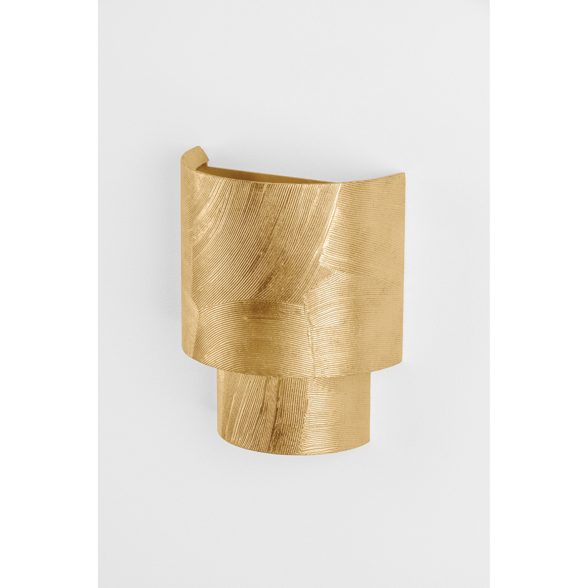 Moray 2-Light Wall Sconce in Vintage Gold Leaf 7.75W x 9.25H