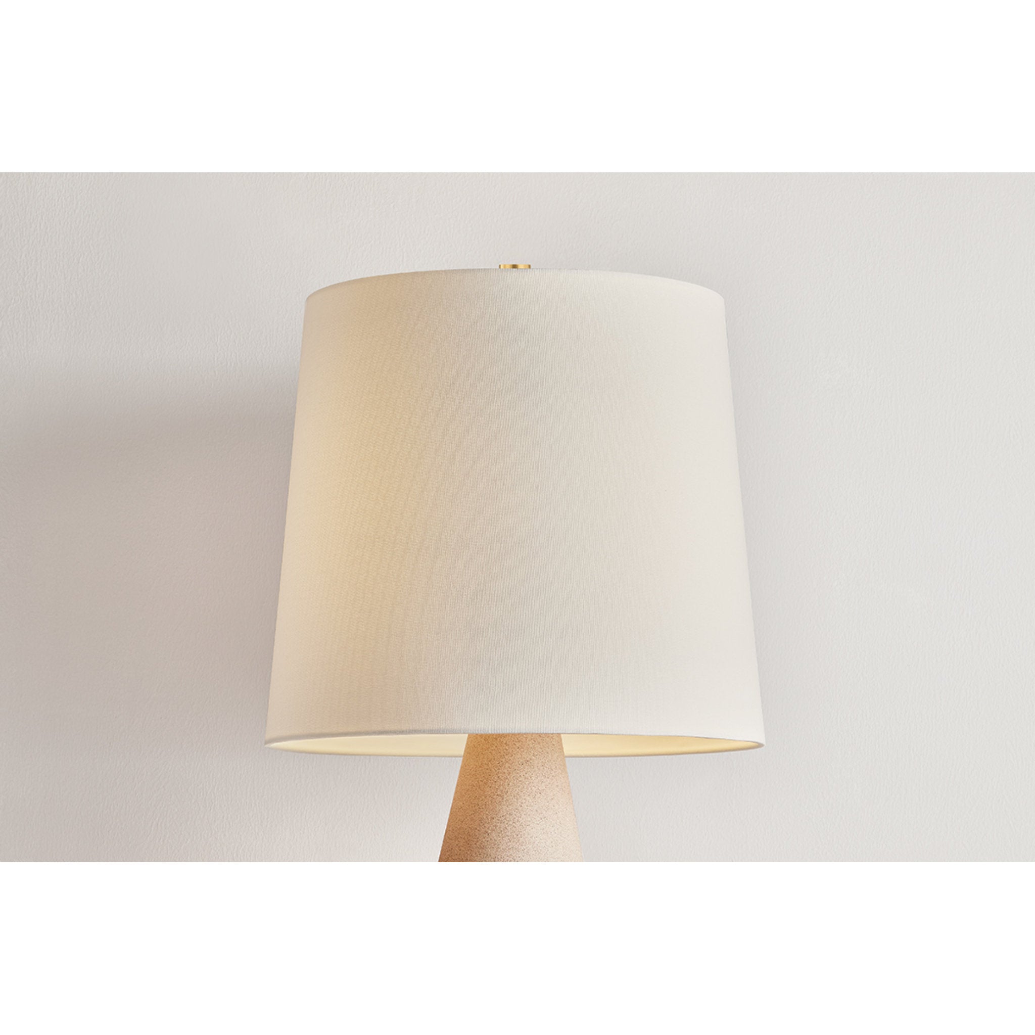 Neelytown 1-Light Table Lamp in Aged Brass 16.5W x 34.25H