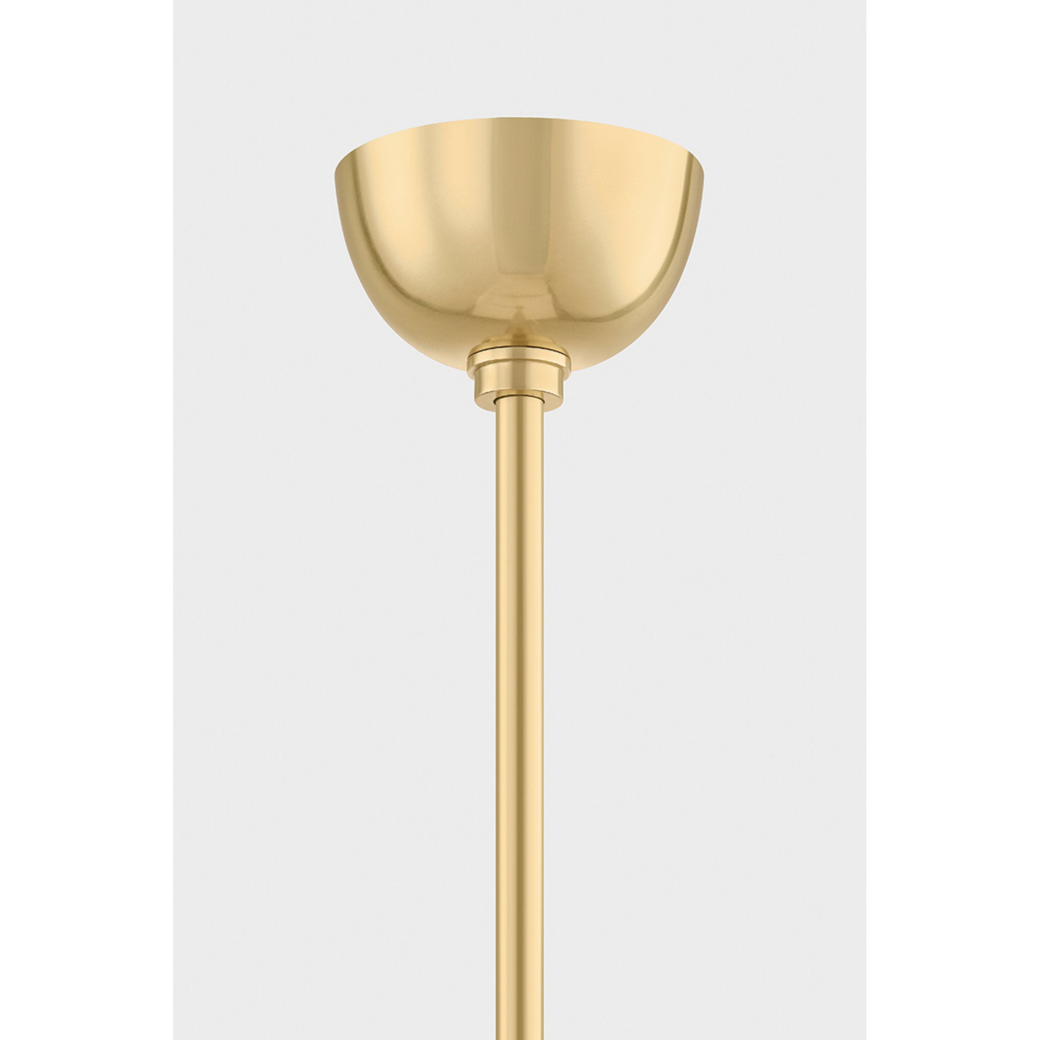 Nyla 3-Light Chandelier in Aged Brass 45.5W x 17.25H
