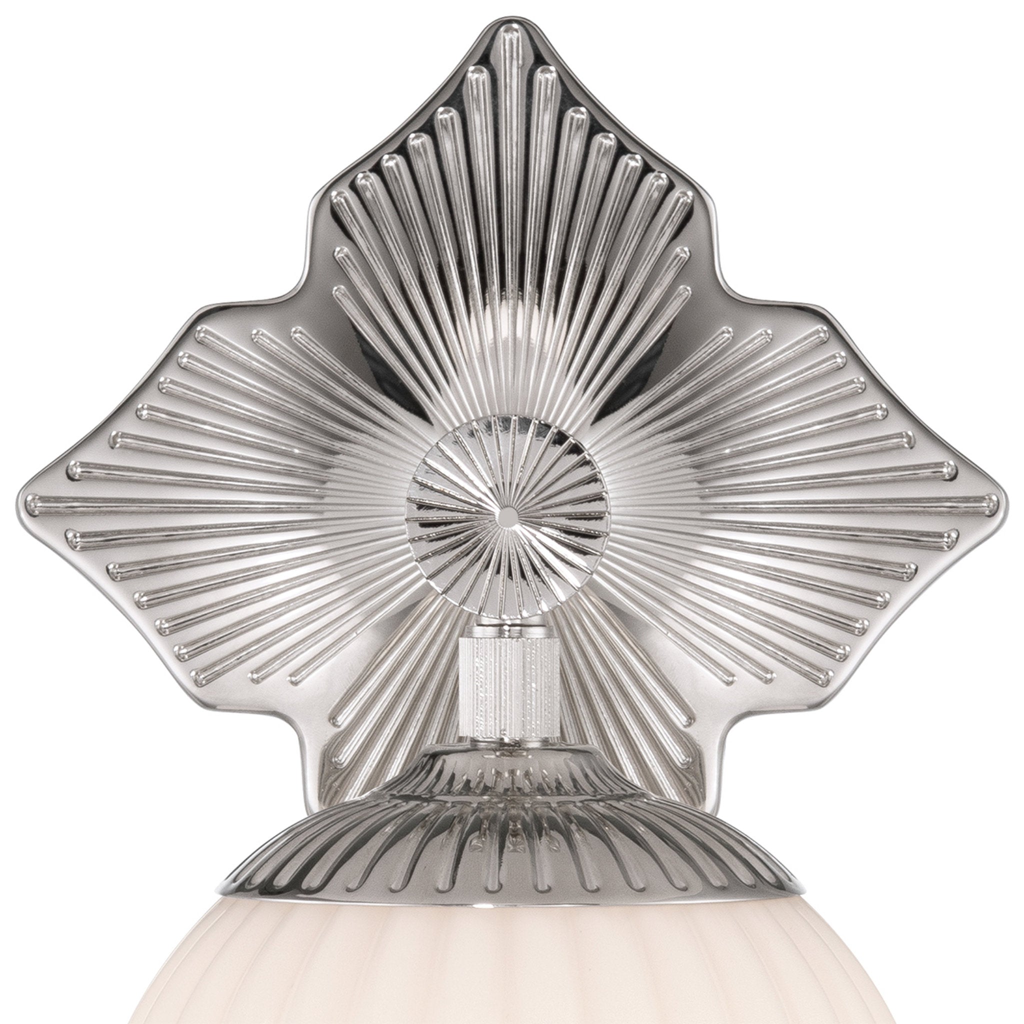 Orly 7.5'' Polished Nickel Sconce Silver 7.5"W x 12"H x 7.5"D