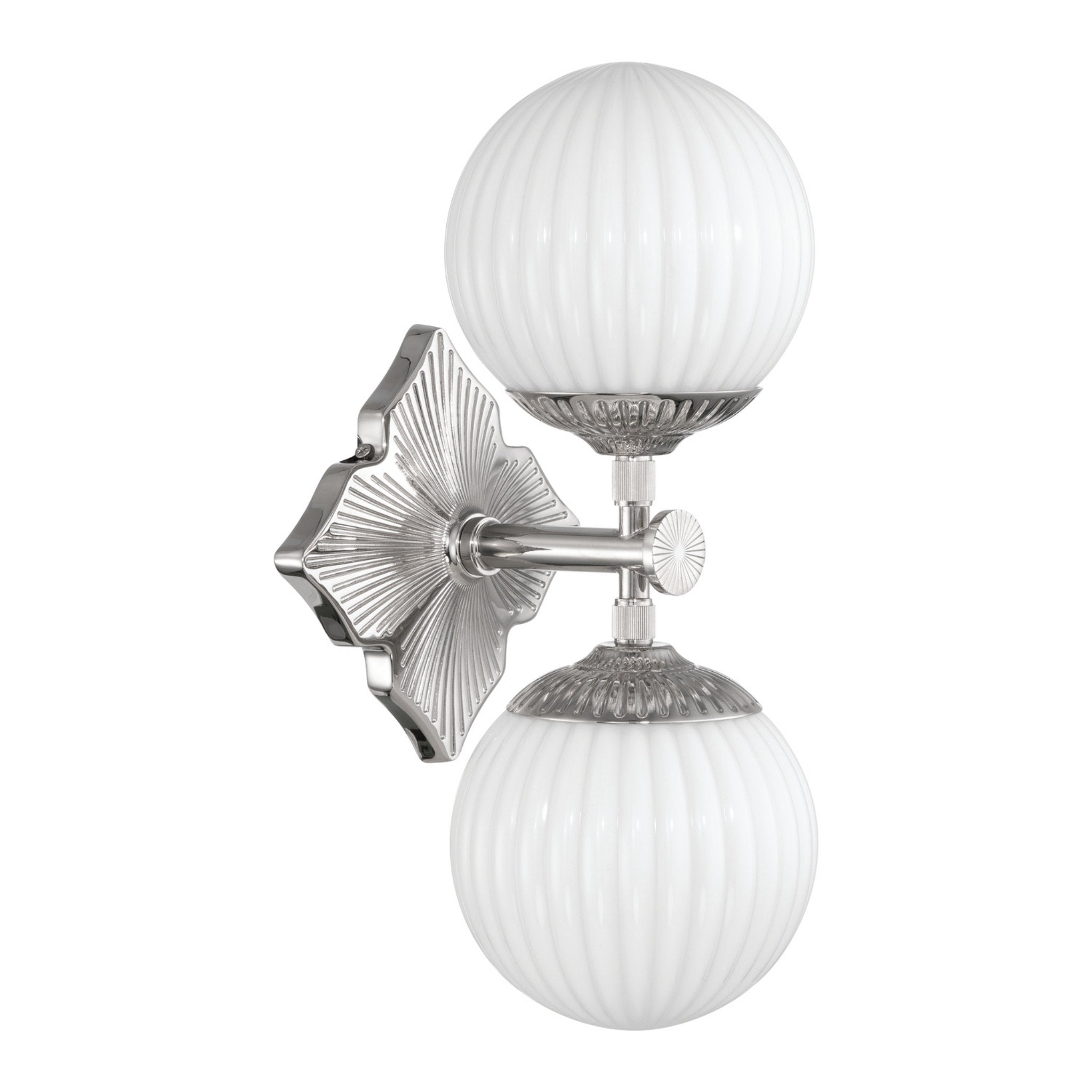 Orly 7.5'' Polished Nickel Sconce Silver 7.5"W x 16"H x 7.5"D