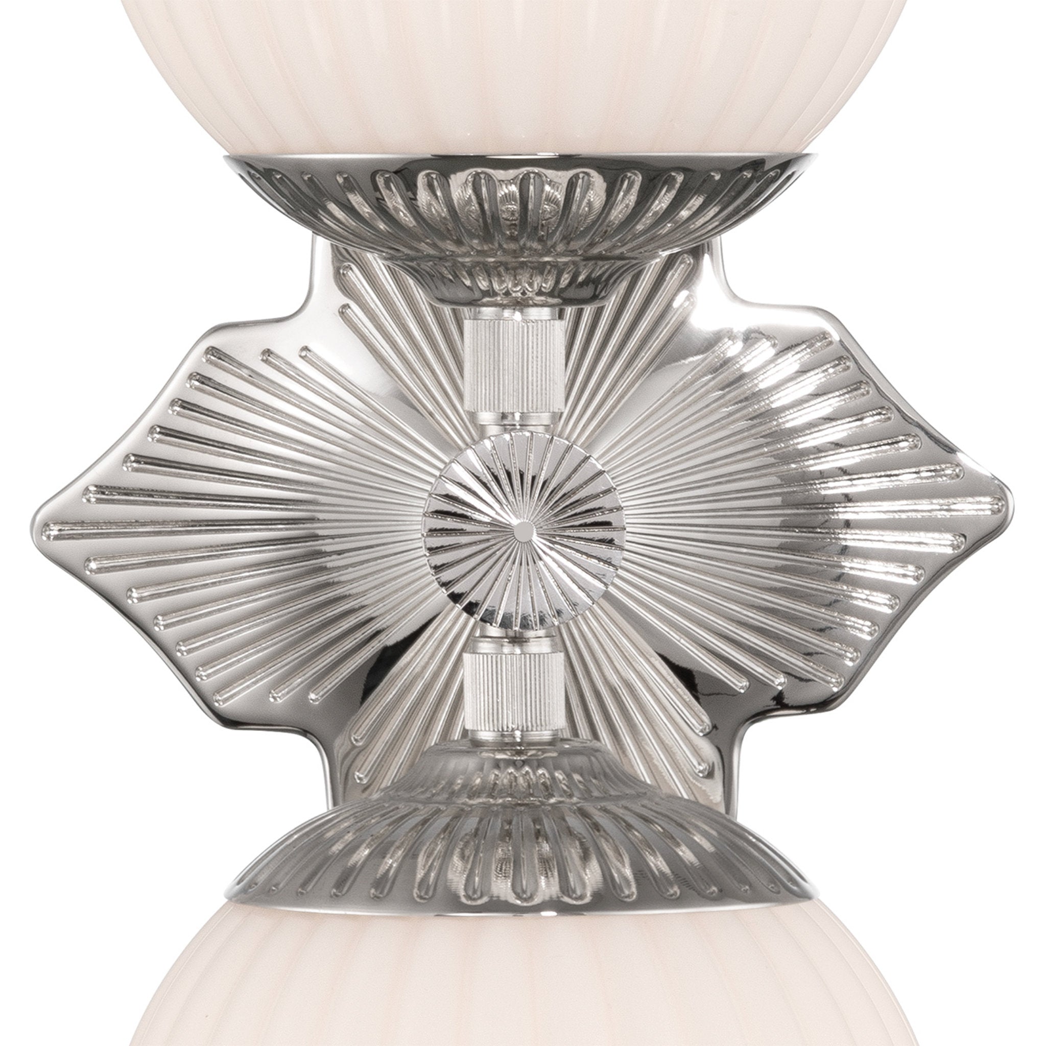 Orly 7.5'' Polished Nickel Sconce Silver 7.5"W x 16"H x 7.5"D