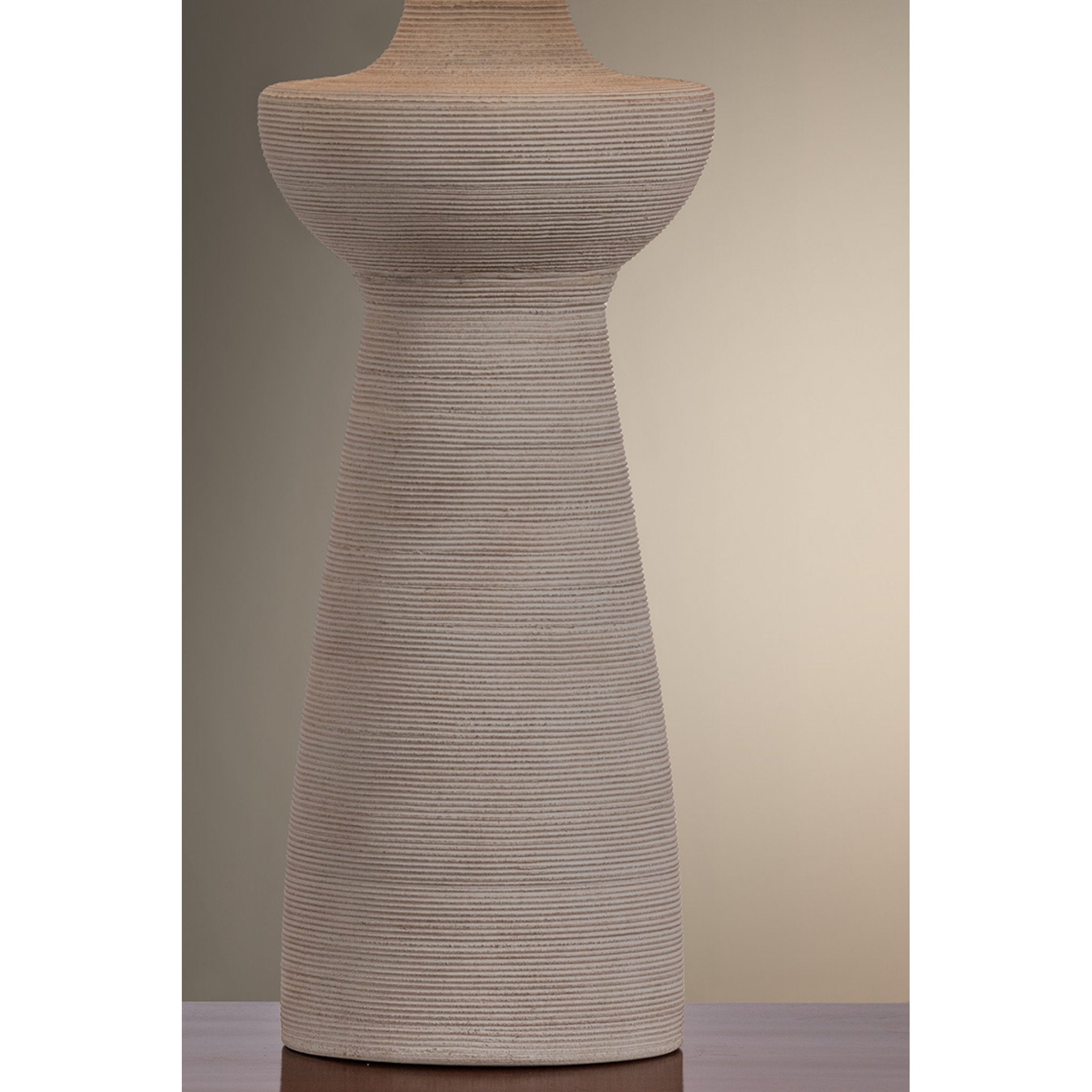 Osgood 1-Light Table Lamp in Patina Brass 17W x 29H