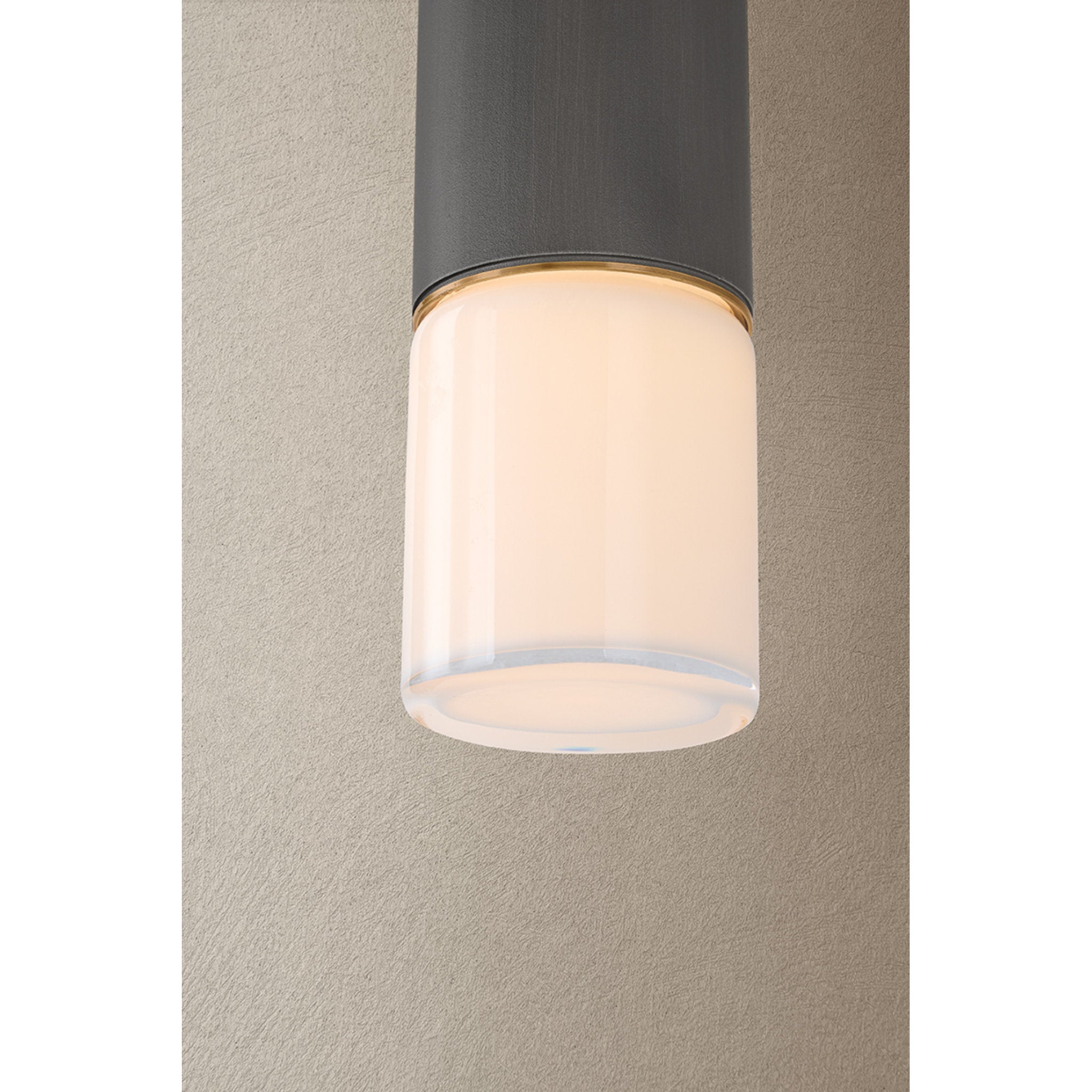 Osprey 1-Light Exterior Wall Sconce in Patina Brass 5W x 17.25H