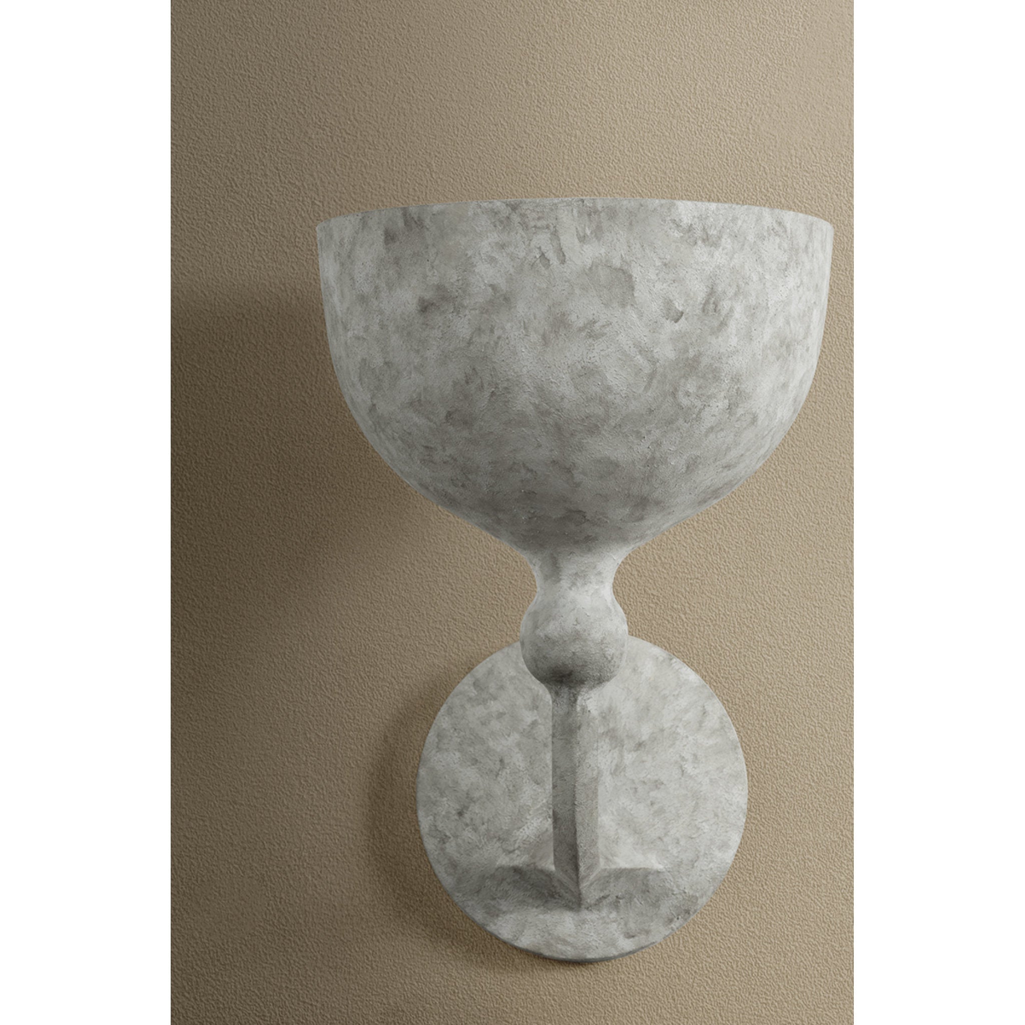 Paget 1-Light Wall Sconce in Weathered White 7W x 10.25H