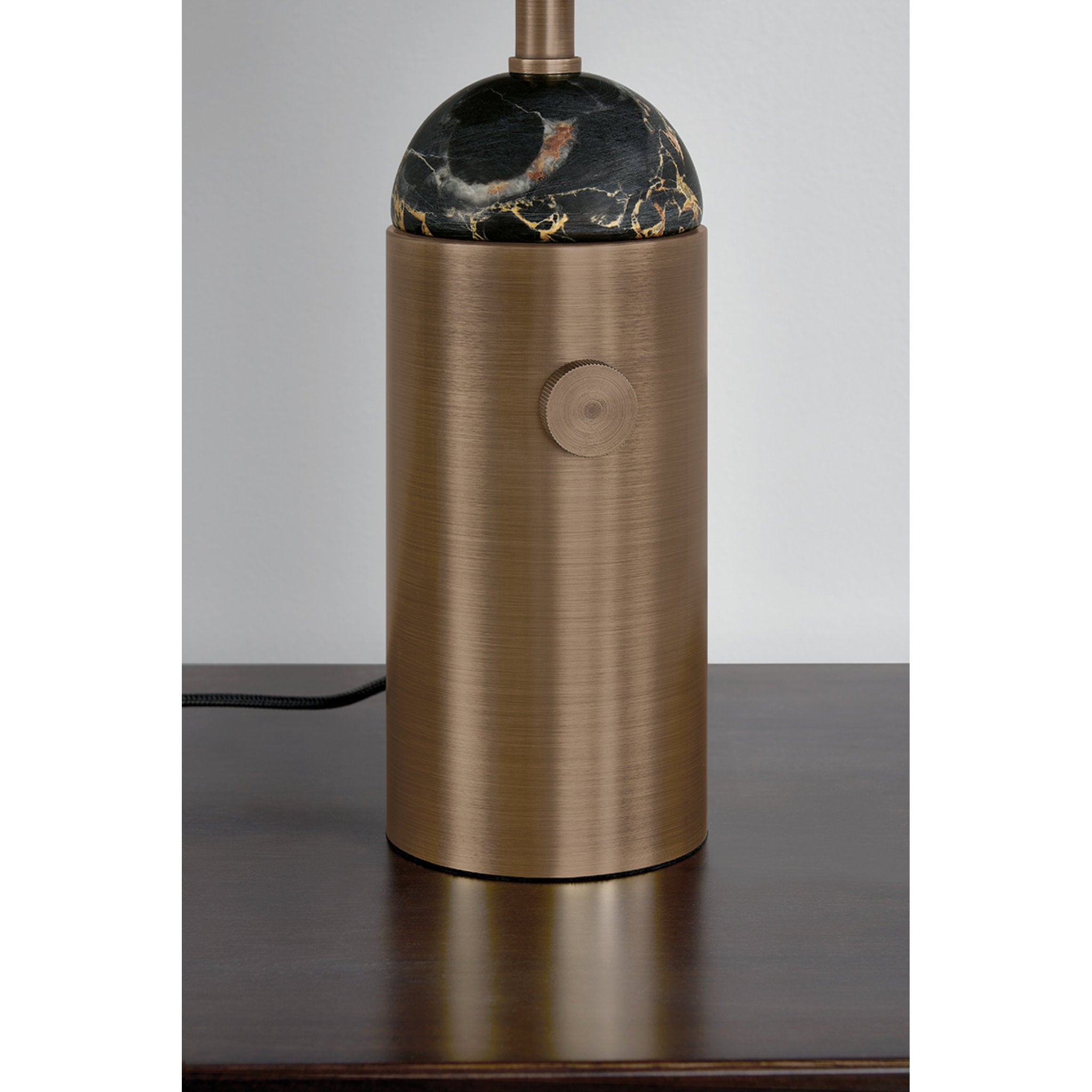 Parkston 1-Light Rechargeable Table Lamp in Historic Bronze 8W x 14.25H