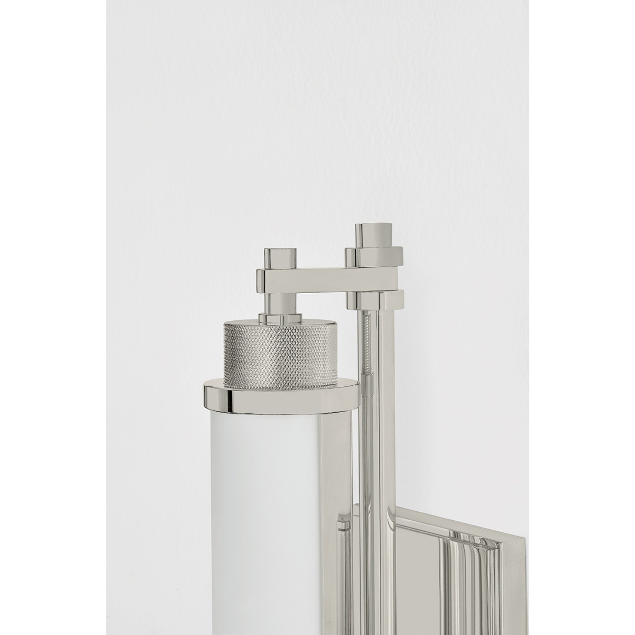 Plandome 1-Light Bath and Vanity in Polished Nickel 4.25W x 18H