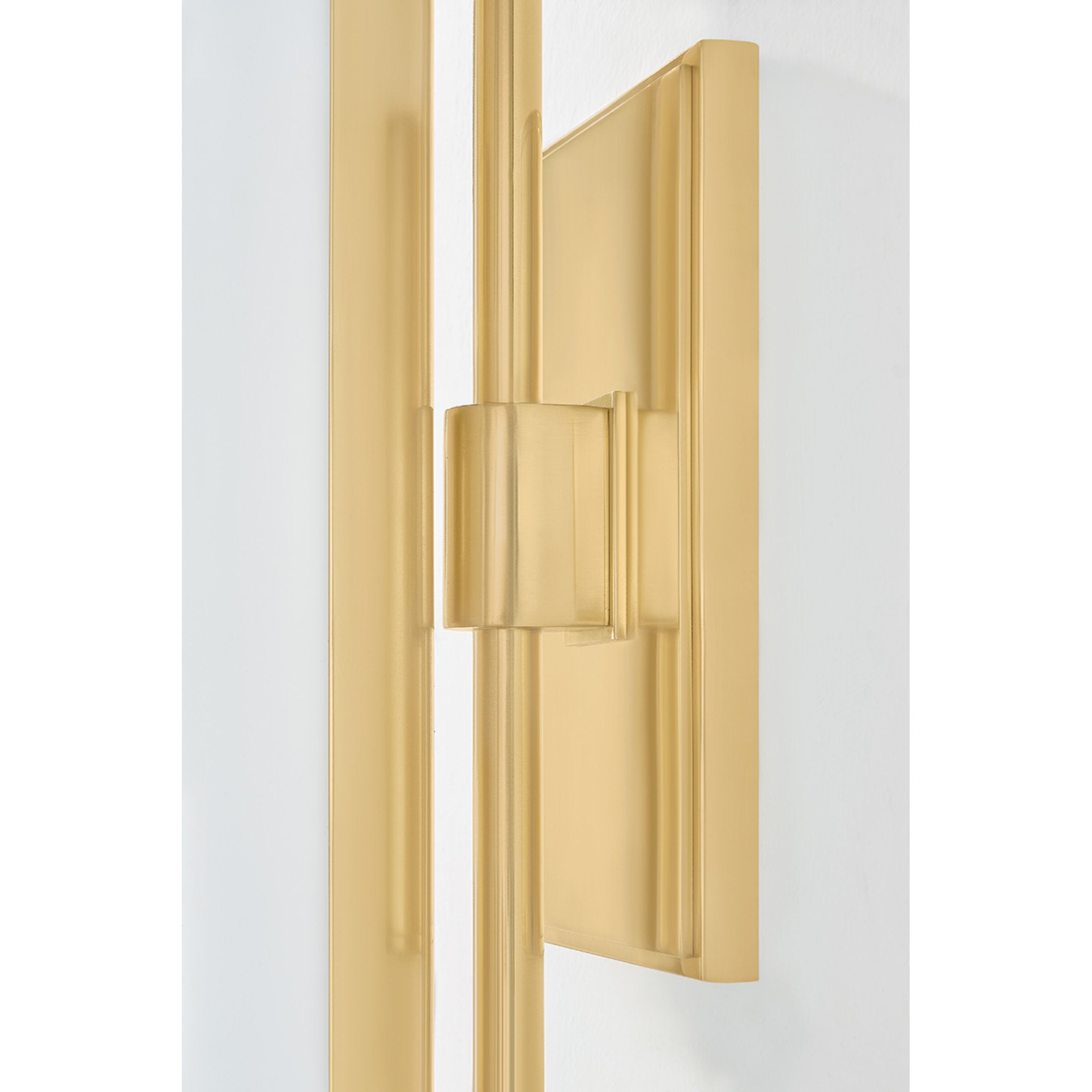 Plandome 1-Light Bath and Vanity in Aged Brass 4.25W x 28H