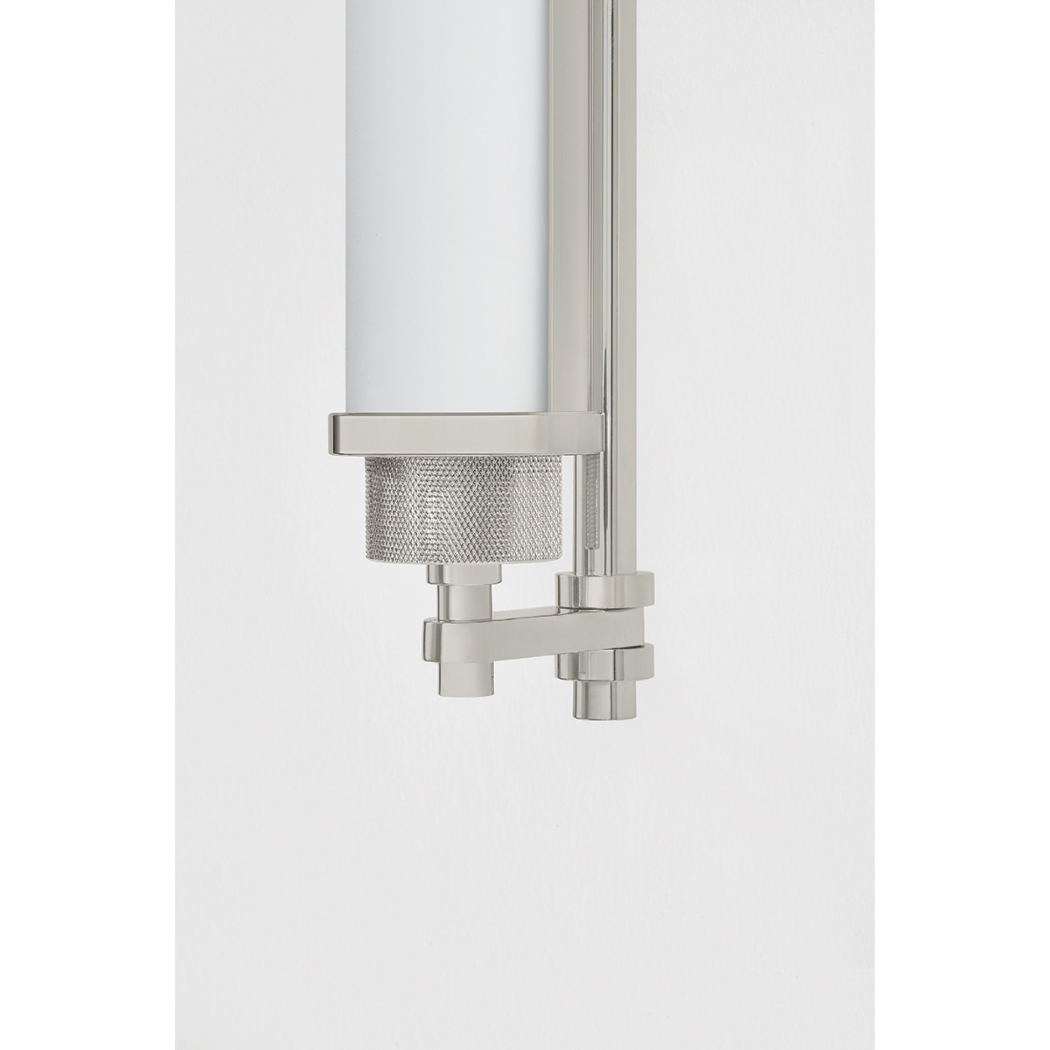 Plandome 1-Light Bath and Vanity in Polished Nickel 4.25W x 28H