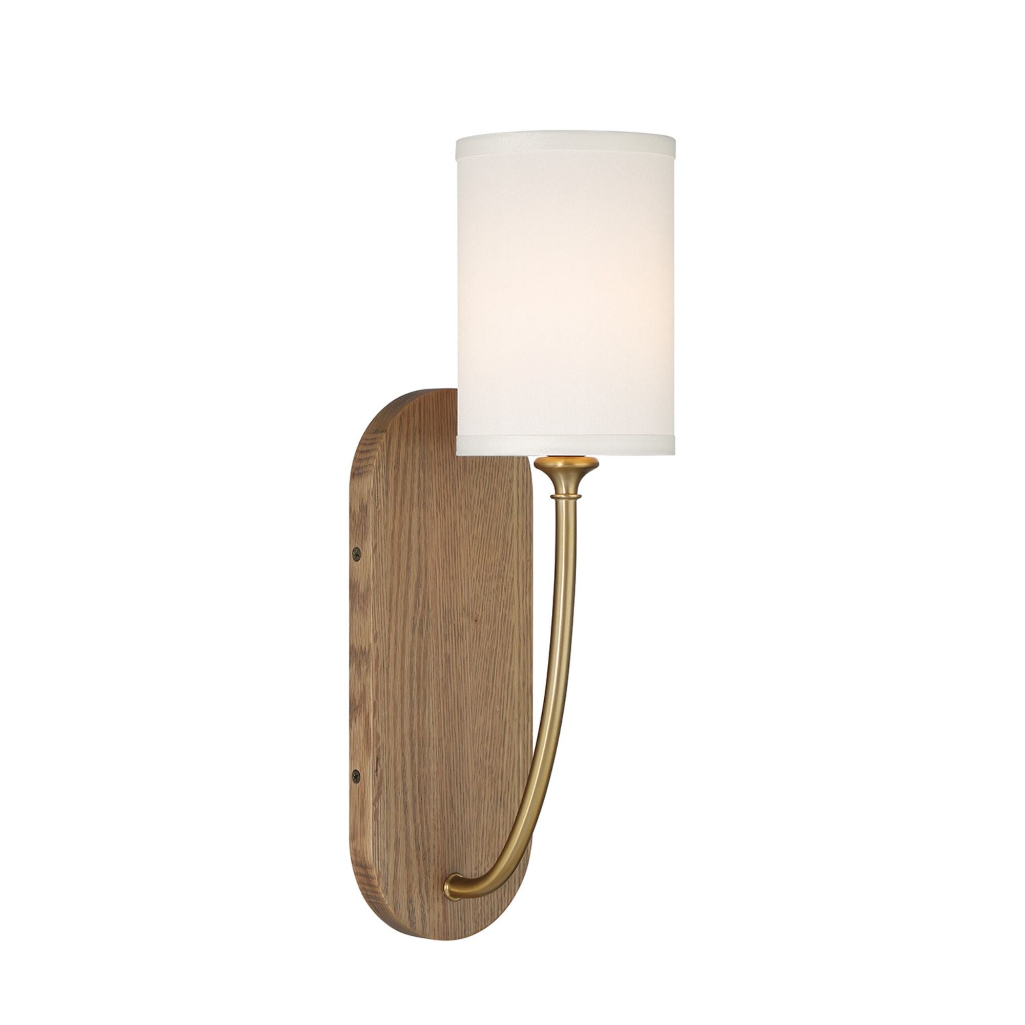 Preston 4.75'' Vibrant Gold Sconce Wood 4.75"W x 17"H x 6.75"D