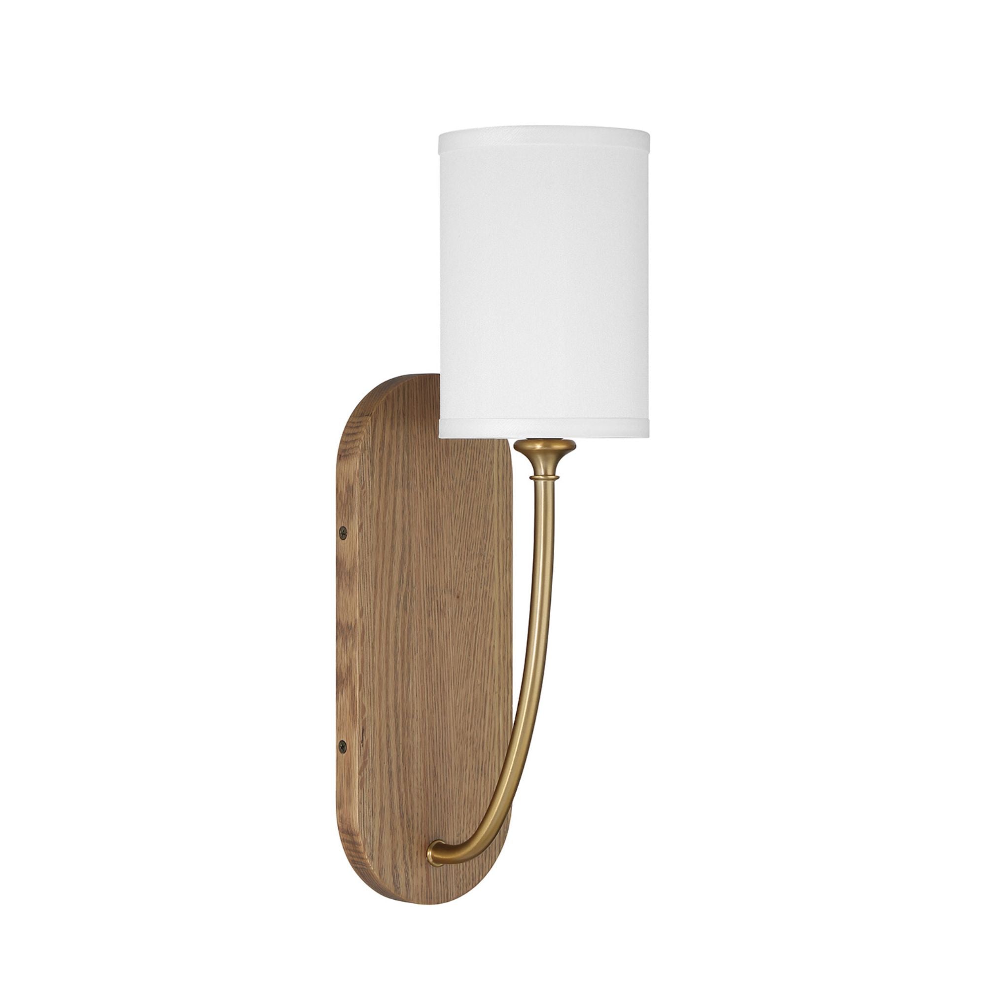 Preston 4.75'' Vibrant Gold Sconce Wood 4.75"W x 17"H x 6.75"D