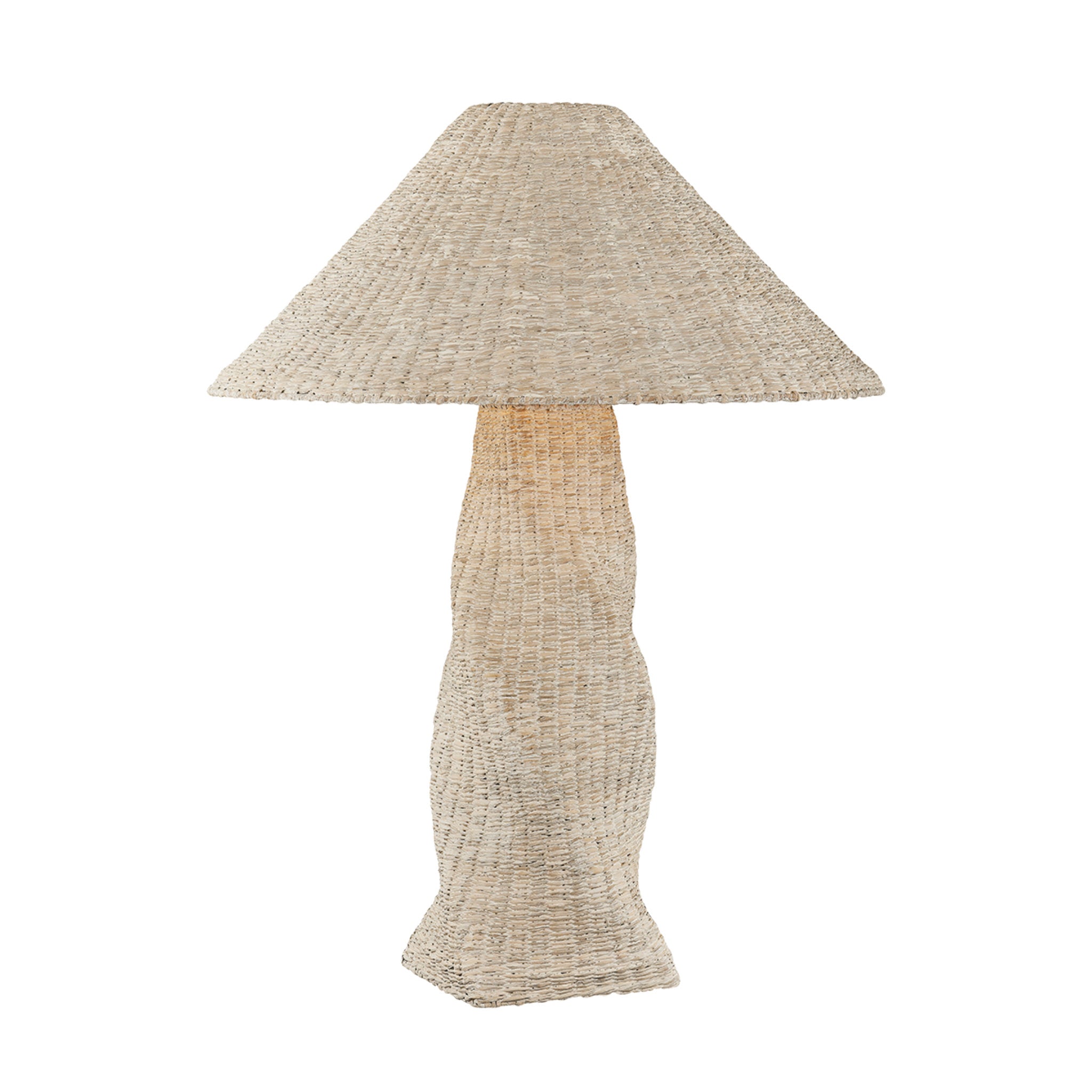 Zaire 1-Light Table Lamp in Patina Brass 24W x 31.5H