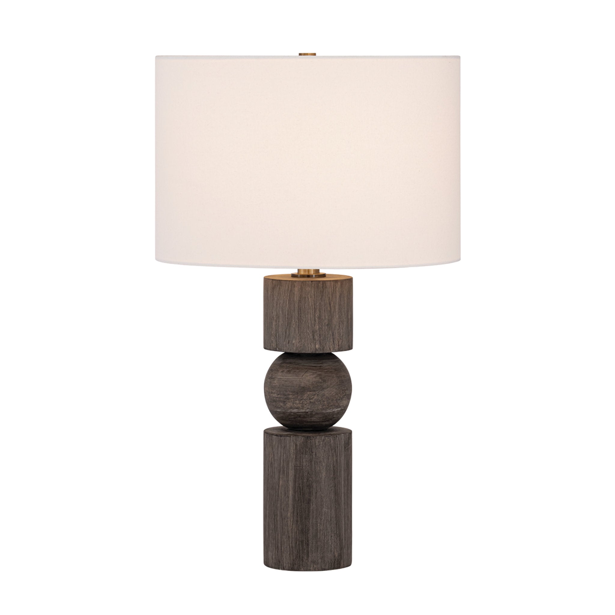 Ralston 1-Light Table Lamp in Patina Brass 17.5W x 28.25H