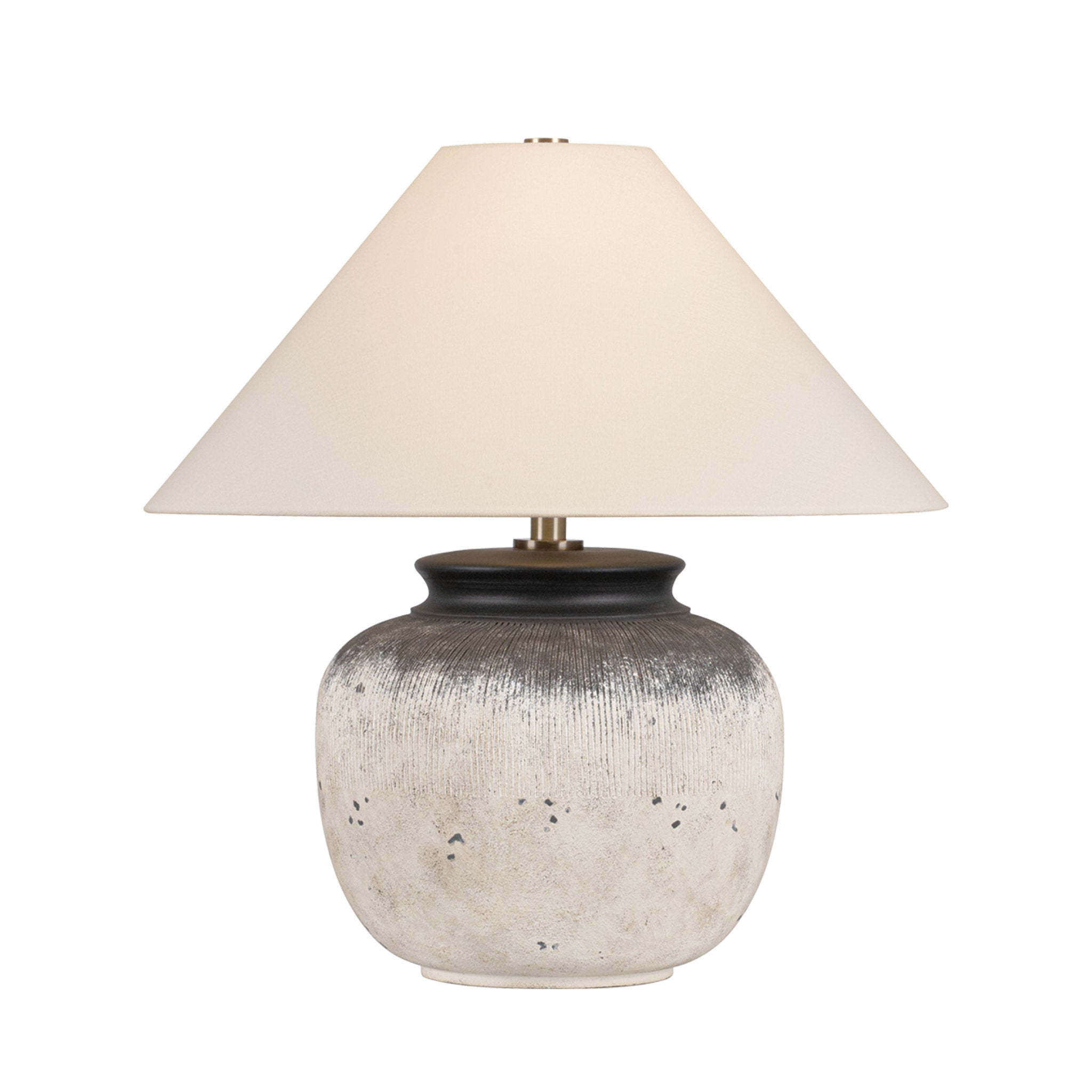 Unearthed 1-Light Table Lamp in Patina Brass by Lauren Liess 22W x 23H